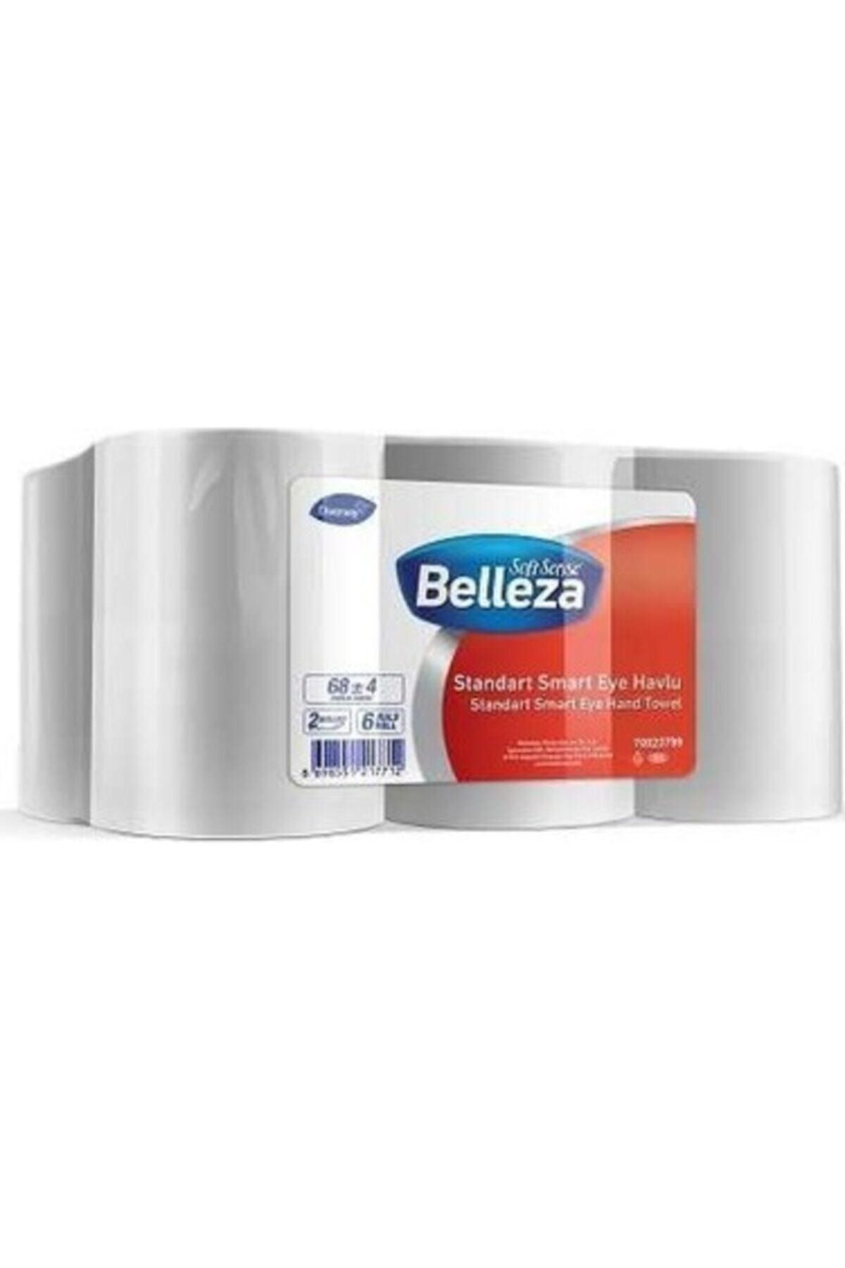 BELLEZA Hareketli Havlu 3,5 Kg 21 Cm - 6 Rulo -4 Kg