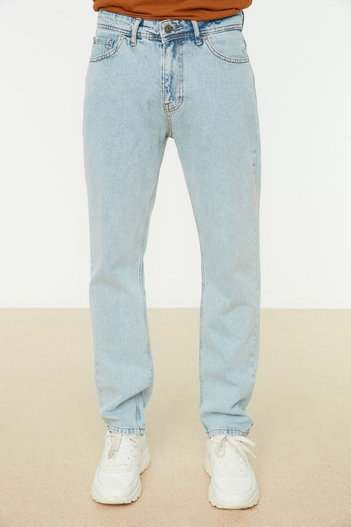 TRENDYOL MAN Mavi  Regular Fit Jeans Kot Pantolon TMNSS22JE0231
