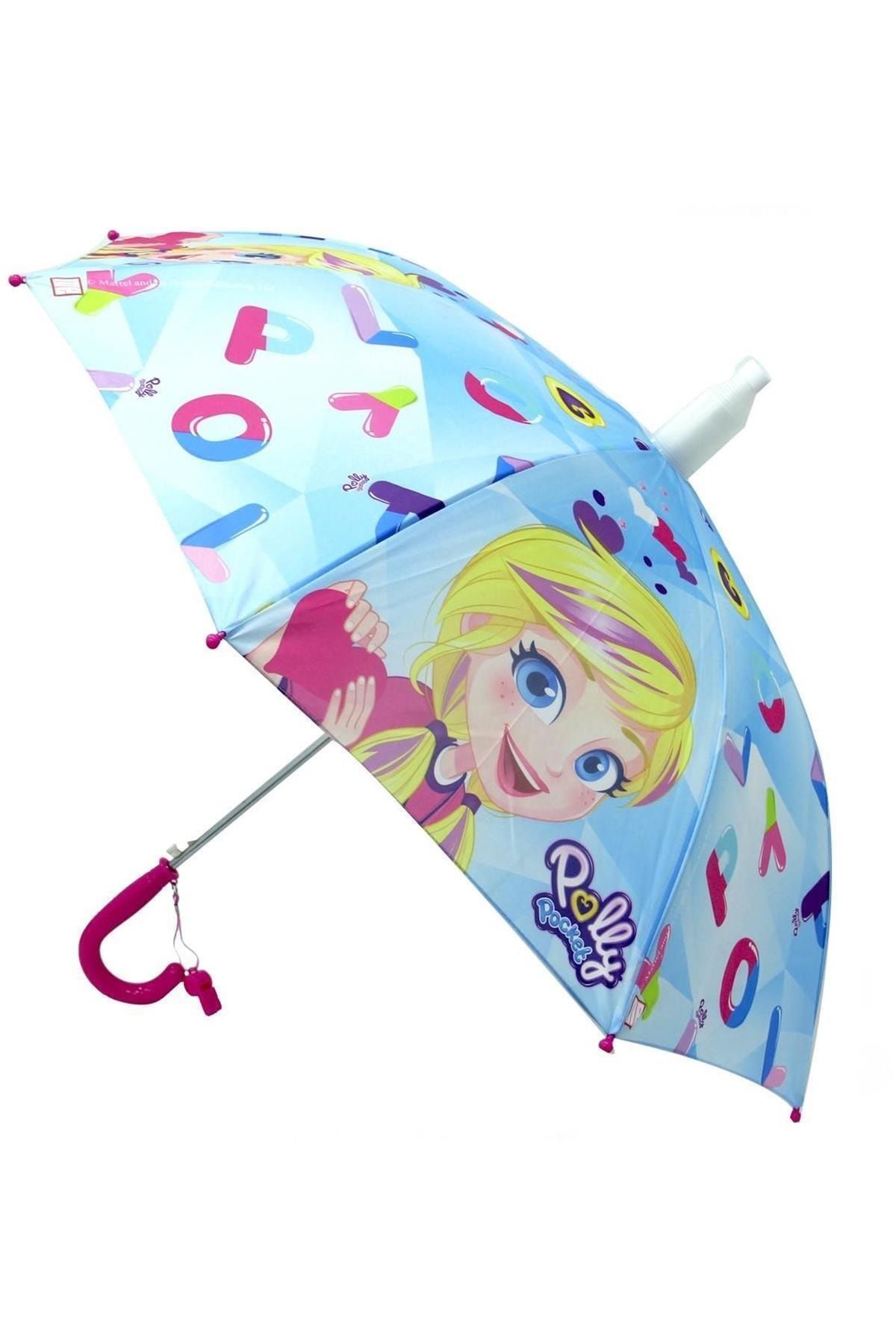 Genel Markalar Marka: Rubenıs Poly Pocket Lisanslı Çocuk Şemsiyesi Mavi