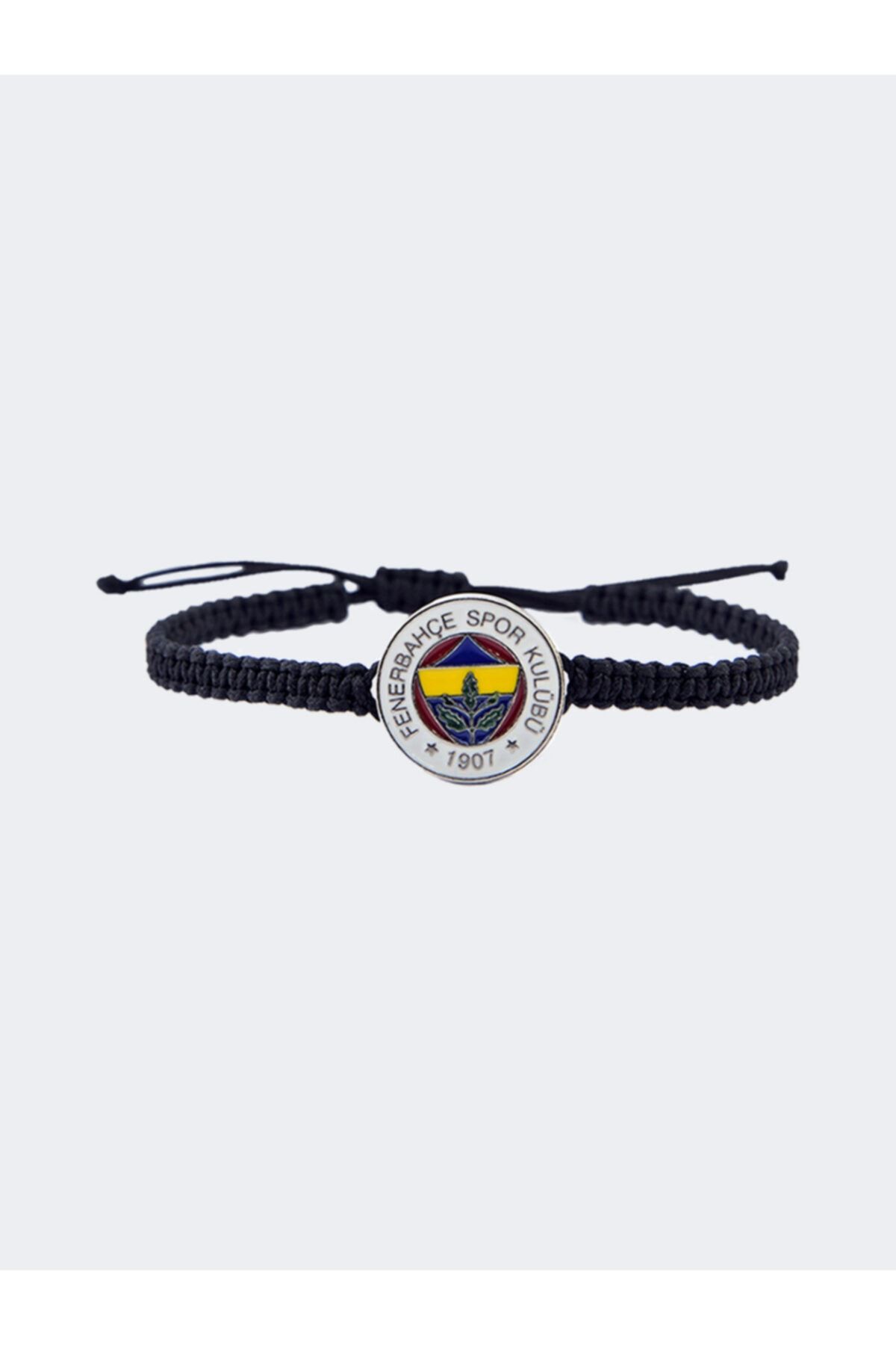 Fenerbahçe Fb Logo Makrome (siyah) Bileklik