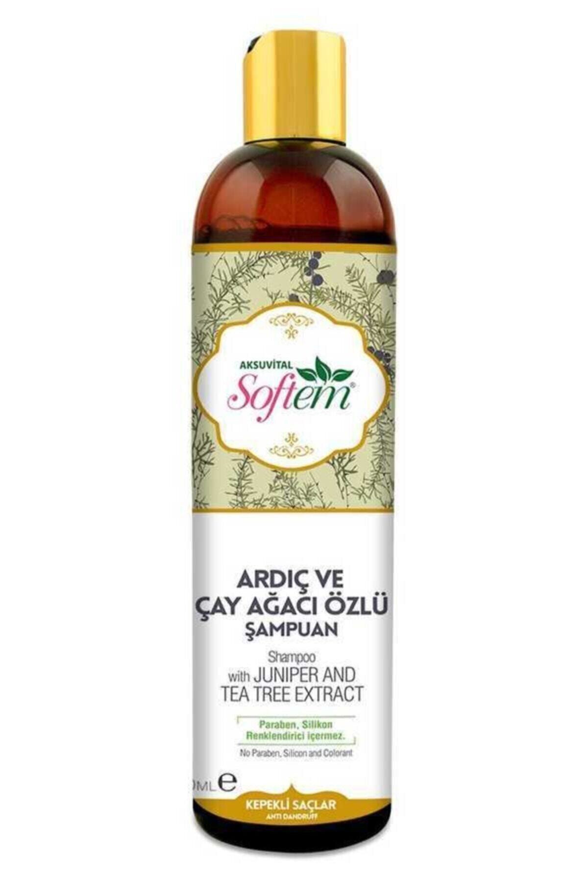 Softem Aksu Vital Ardıç Ve Çay Ağacı Özlü Şampuan 400 Ml Çayağacı