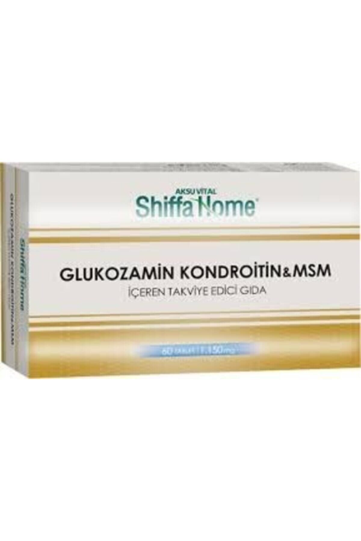 Shiffa Home Glucosamine Chondroitin Msm Tablet 1150mg X 60 Adet (aksu Vital Glukozamin Tablet)
