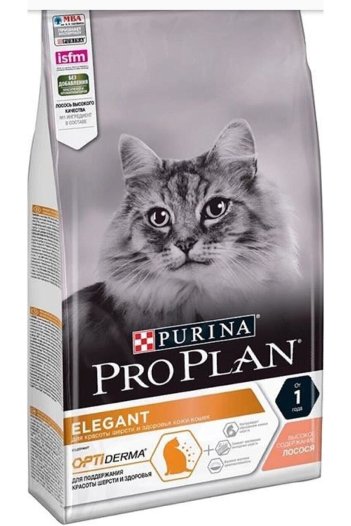 Pro Plan Pro Plan Elegant Opti Derma Somonlu Yetişkin Kedi Maması 10 KG