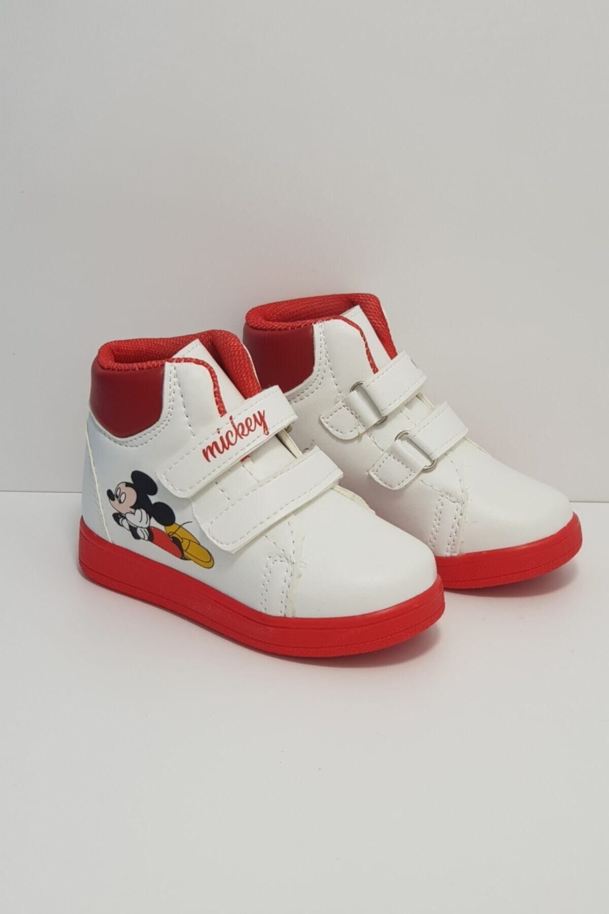 MICKEY Çocuk Ayakkabı Miki Kırmızı Bot Miki Kırmızı Bot