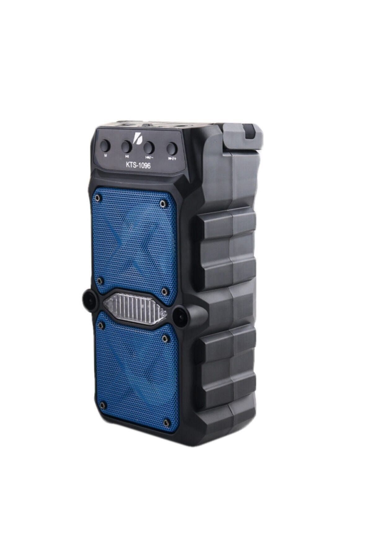 KTS Outdoor Parti Hoparlörü Bluetooth Hoparlör 3 Inç × 2 Kablosuz Speaker Ses Bombası Radyo-usb-tf Giriş