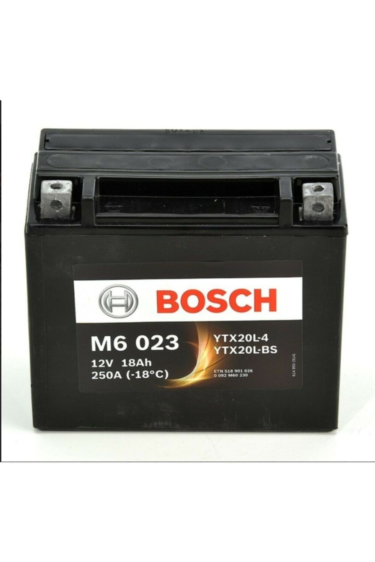 Bosch Moto Guzzi 50 V75 65 Florida Ytx20l-bs Akü M6023