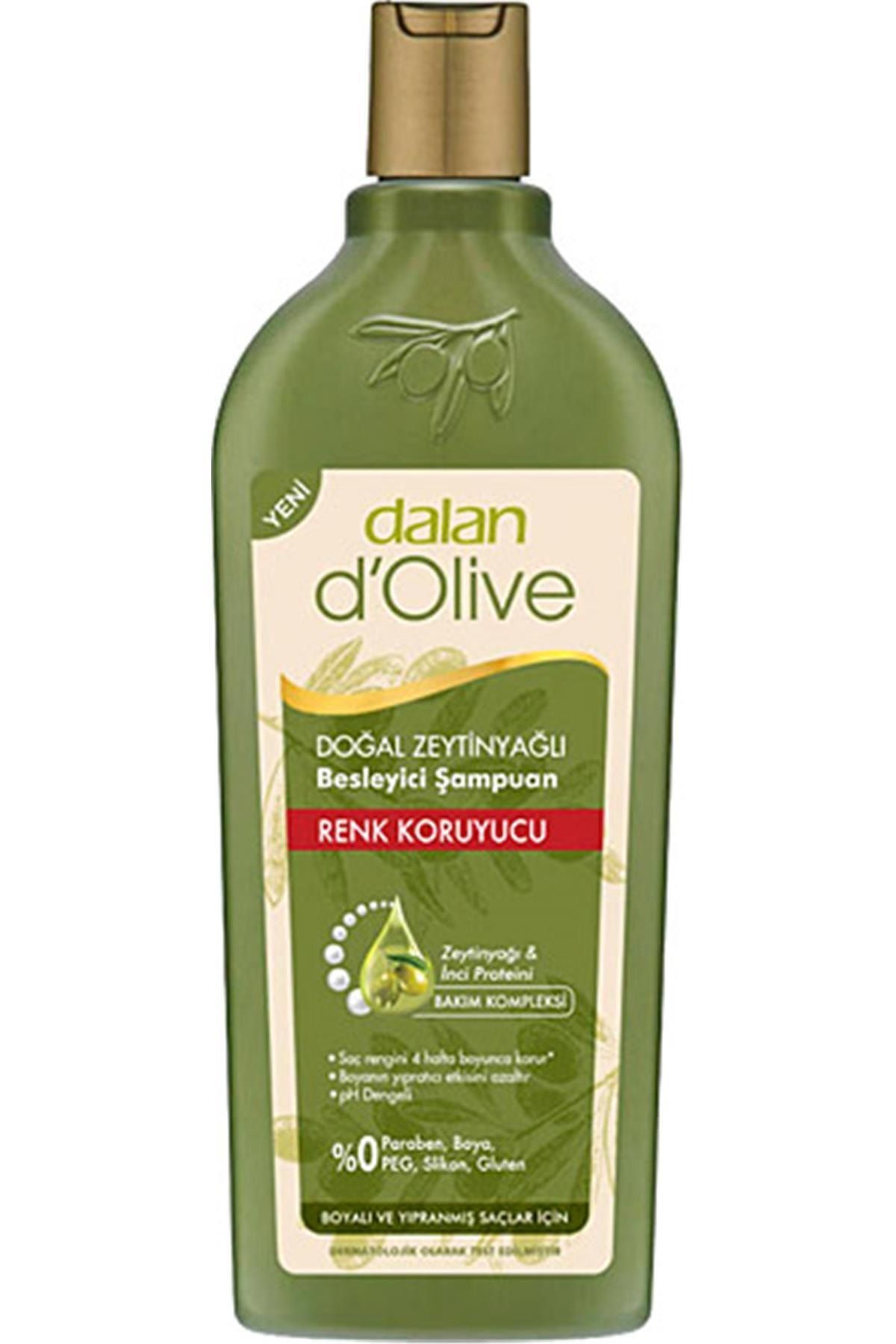 Dalan D'olive Zeytinyağlı Boyalı Saçlar İçin Şampuan 400 ml