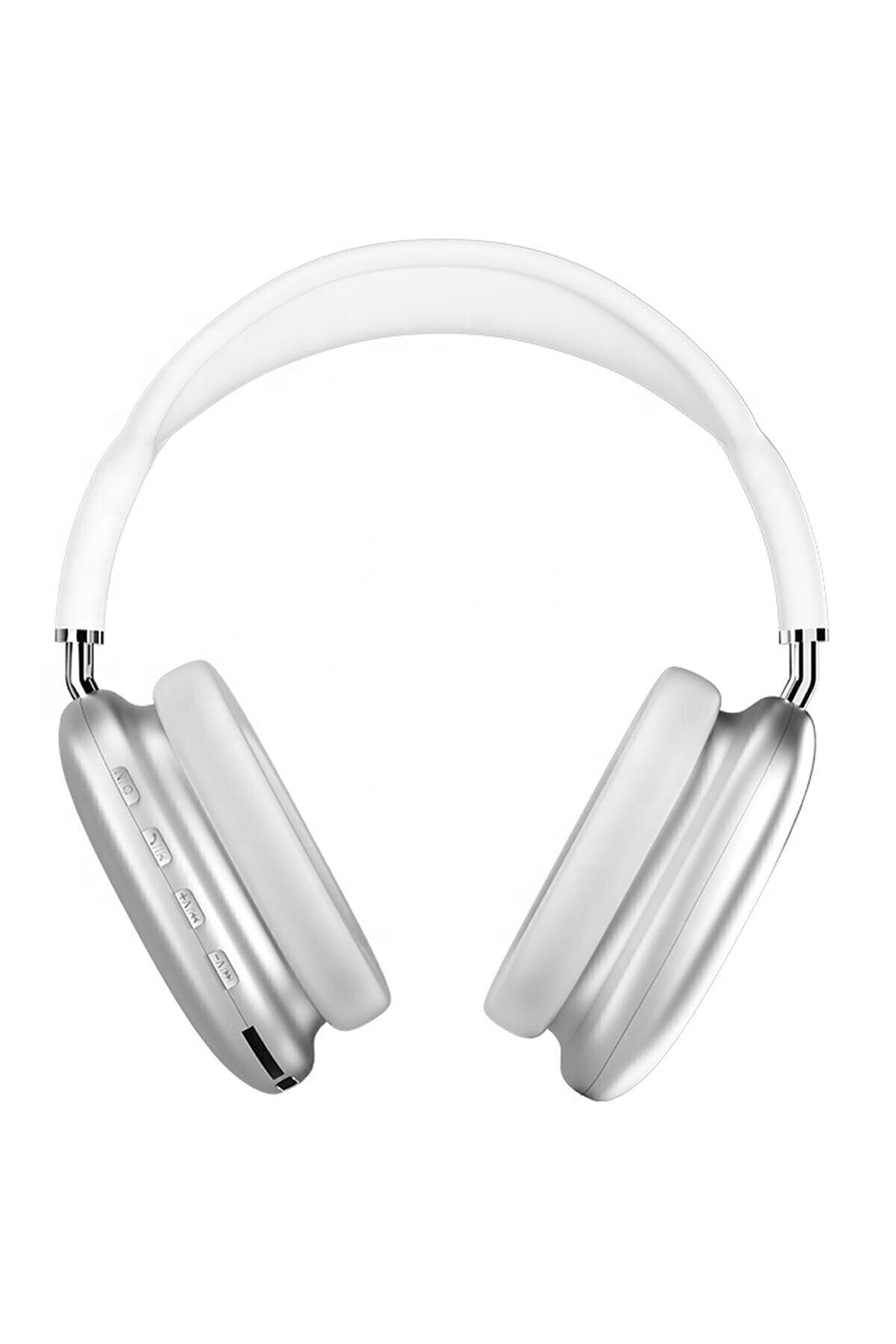 Mi7a P9 Air Max Kablosuz 5.0 Mikrofonlu Bluetooth Kulaklık Beyaz