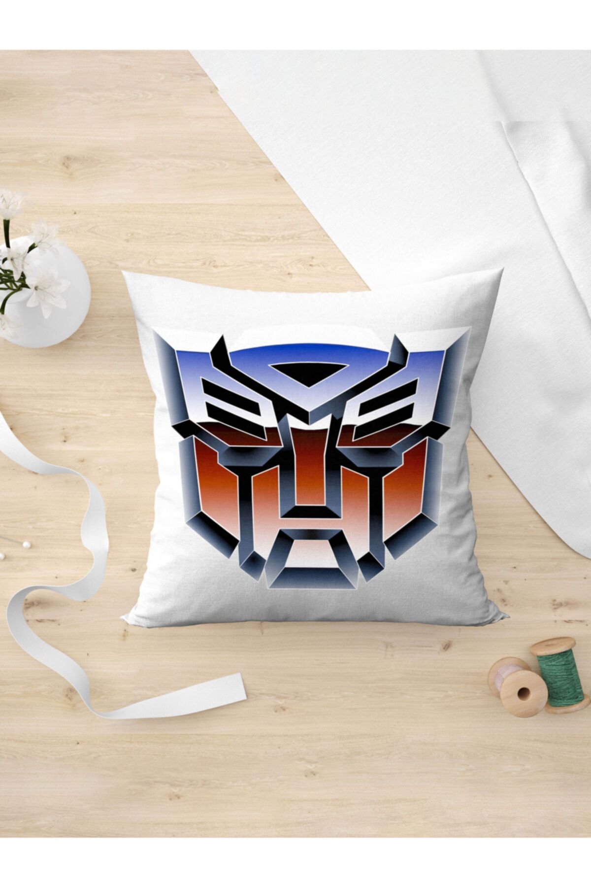 Panorama Ajans Transformers Otobotlar Autobots Logo Yastık Kılıfı