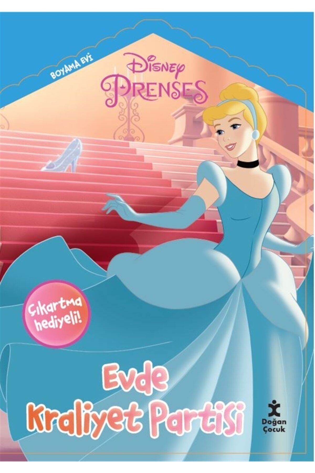 Doğan Kitap Disney Prenses Boyama Evi Evde Kraliyet Partisi, Doğan Çocuk Kolektif, Doğan Çocuk, Disney Prenses B
