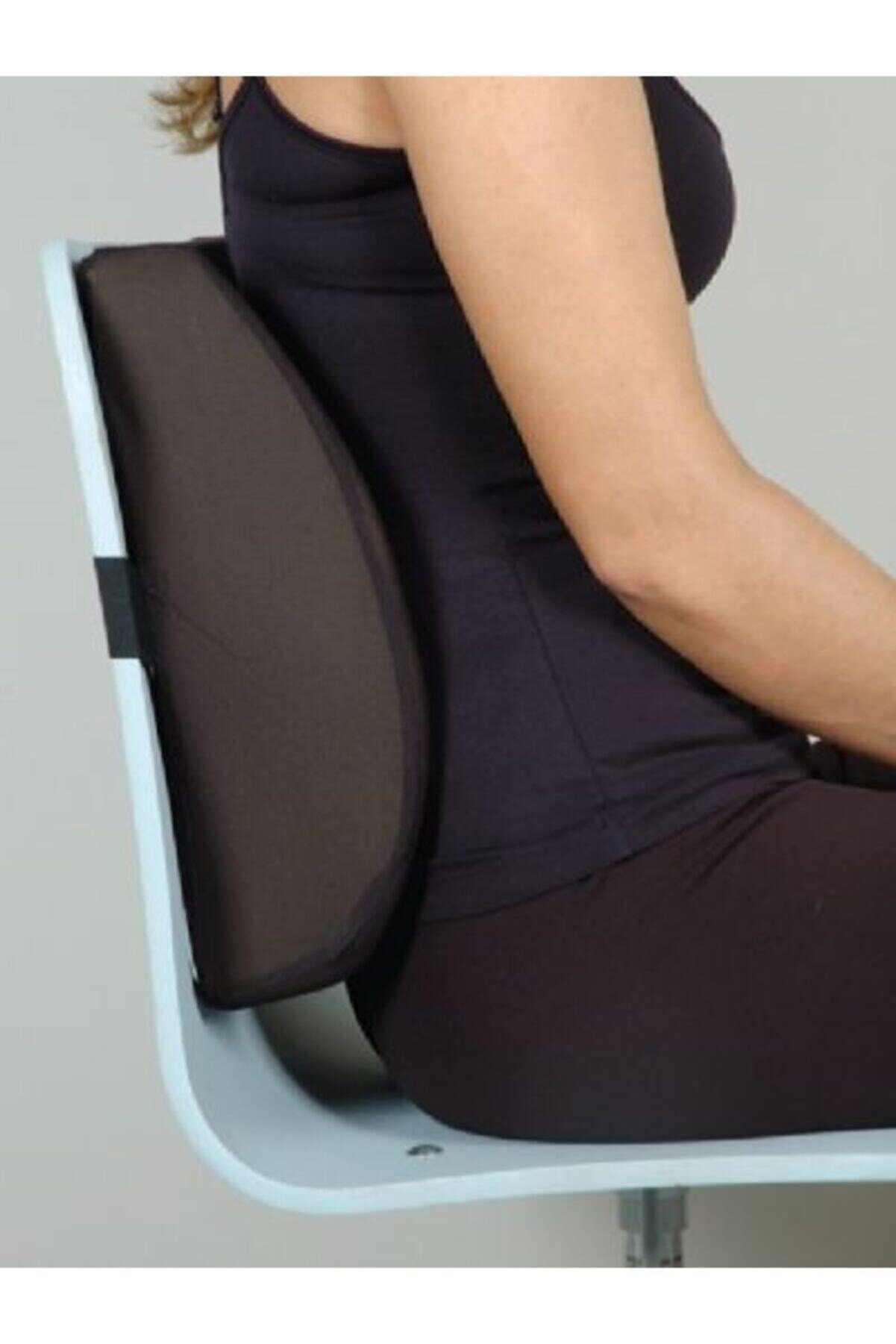 Grantout Lüx Ortopedik Sırt Minderi Sandalye Bel Yastığı Bel Desteği Bel Minderi Bel Minderi
