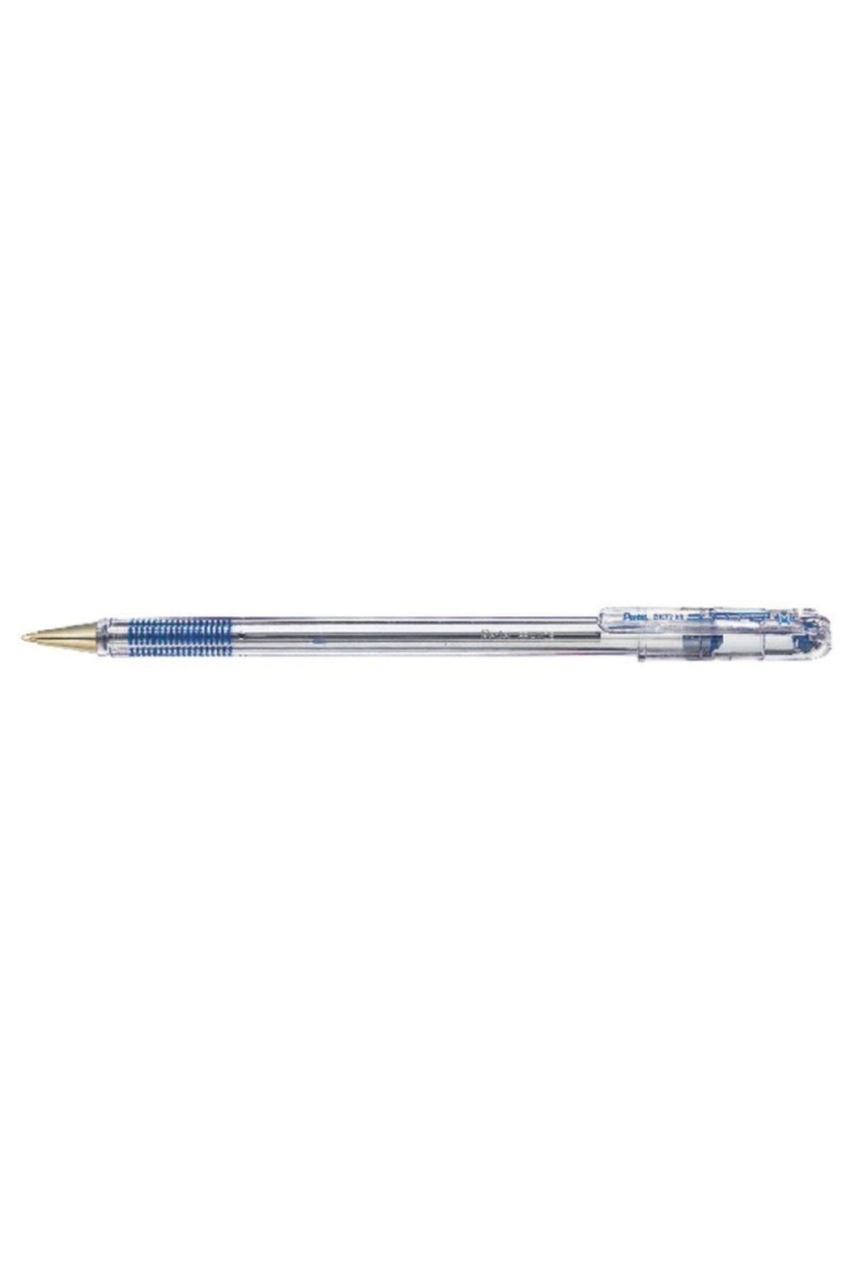 Pentel Bk77-C Tükenmez Kalem Superb Yağ Bazlı Roller Kalem 0.7 Mm Mavi (12 Li Kutu)