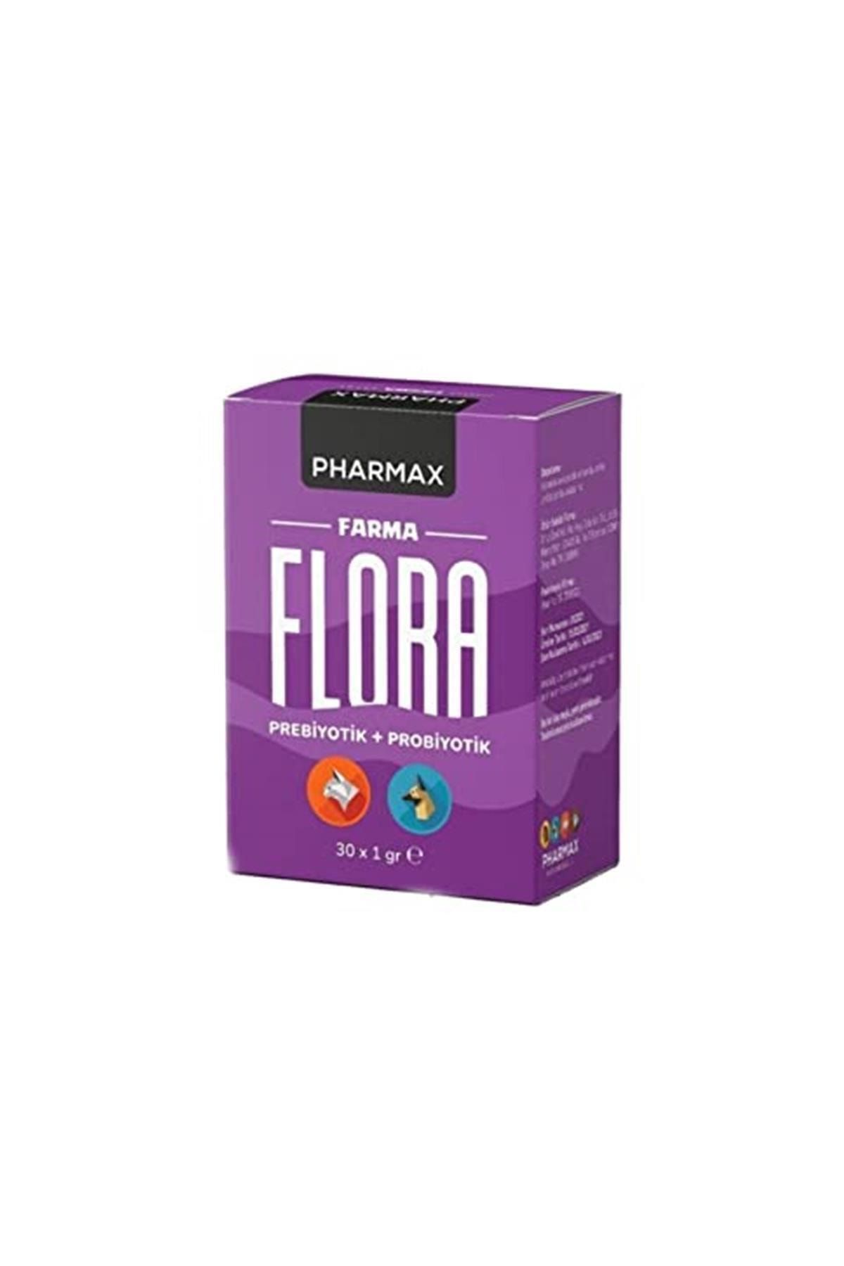 Pharmax Farma Flora Kedi Köpek Prebiyotik Probiyotik 1gr X 30 Adet