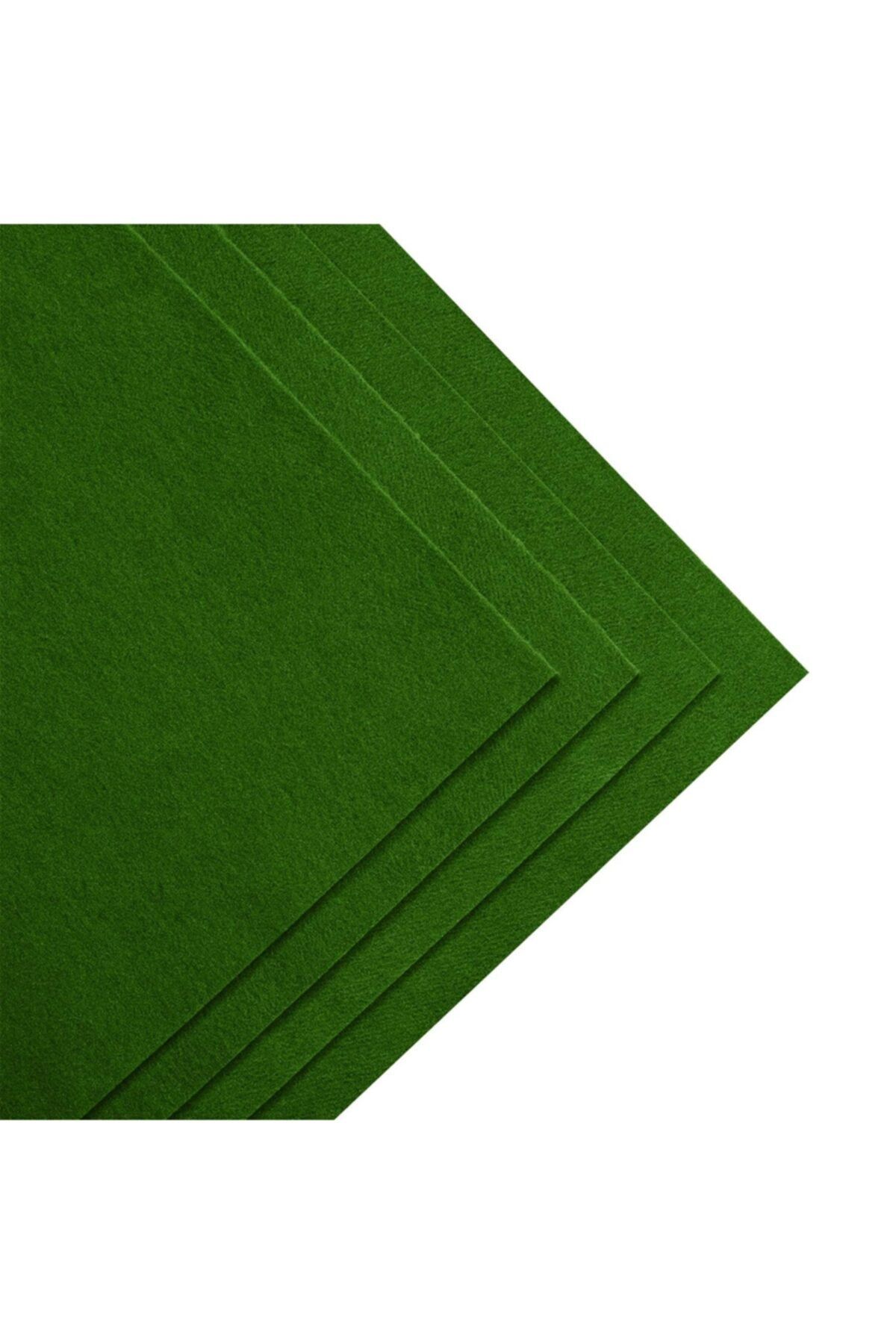 Salteks Kalın Keçe 3mm 1mx1m Çimen Yeşili Renk