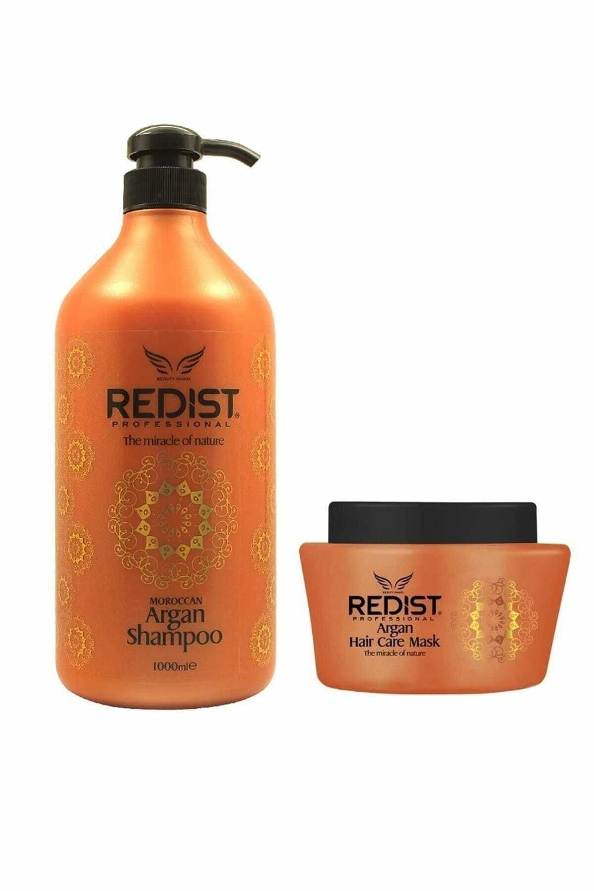 Redist Argan Şampuan 1000 Ml + Argan Maske 500 Ml