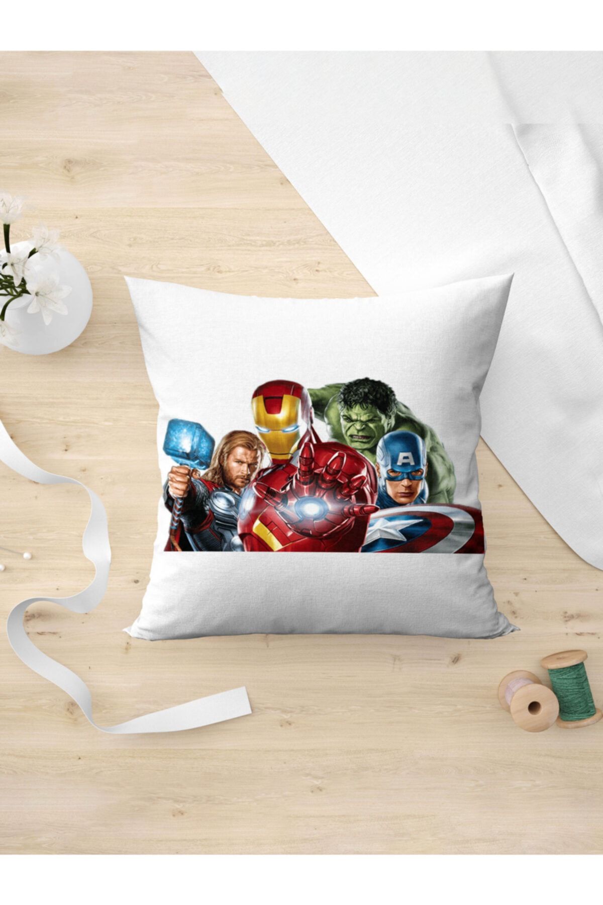 Panorama Ajans Avengers Marvel Kahramanlar Yastık Kılıfı