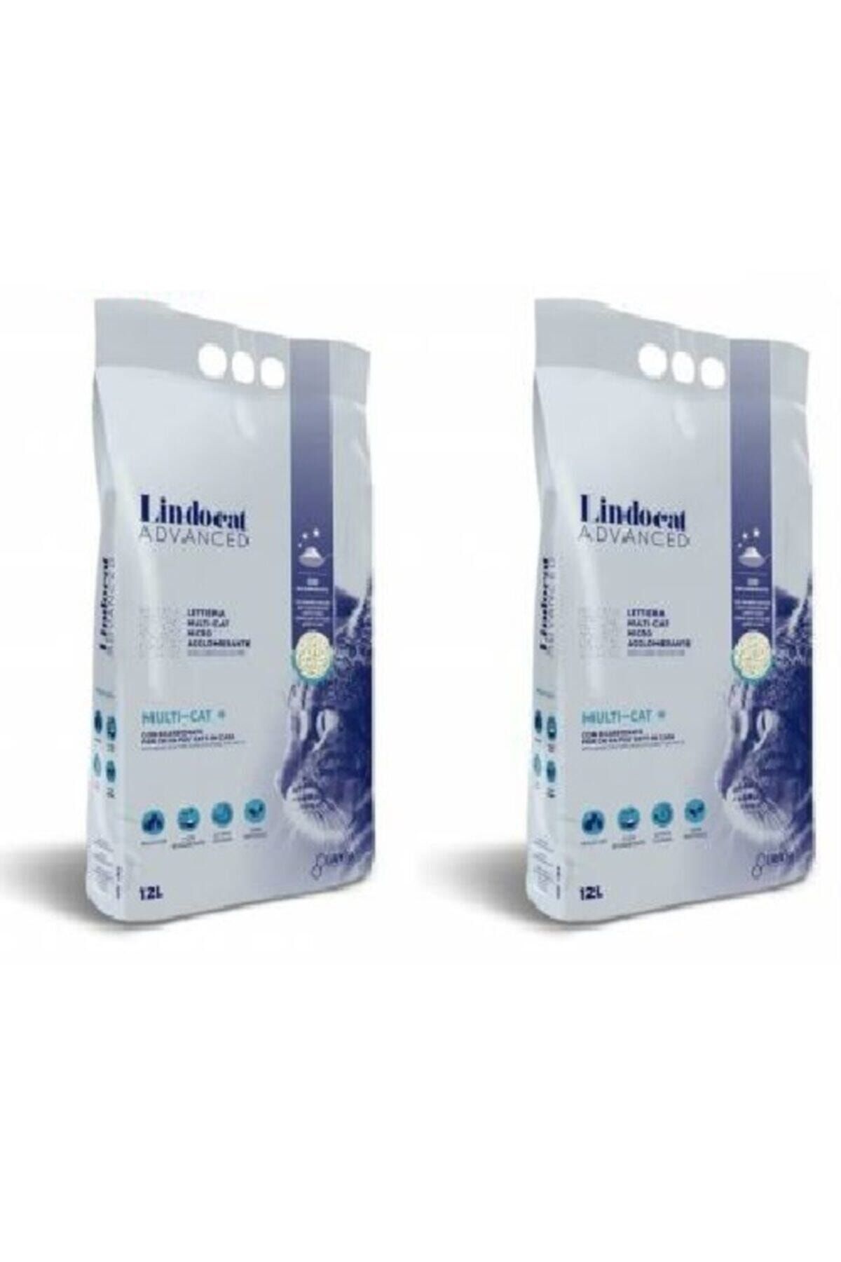Lindo Cat Lindocat Advanced Multi-cat Sodyum Bikarbonatlı Kedi Kumu 12 L X 2 Adet