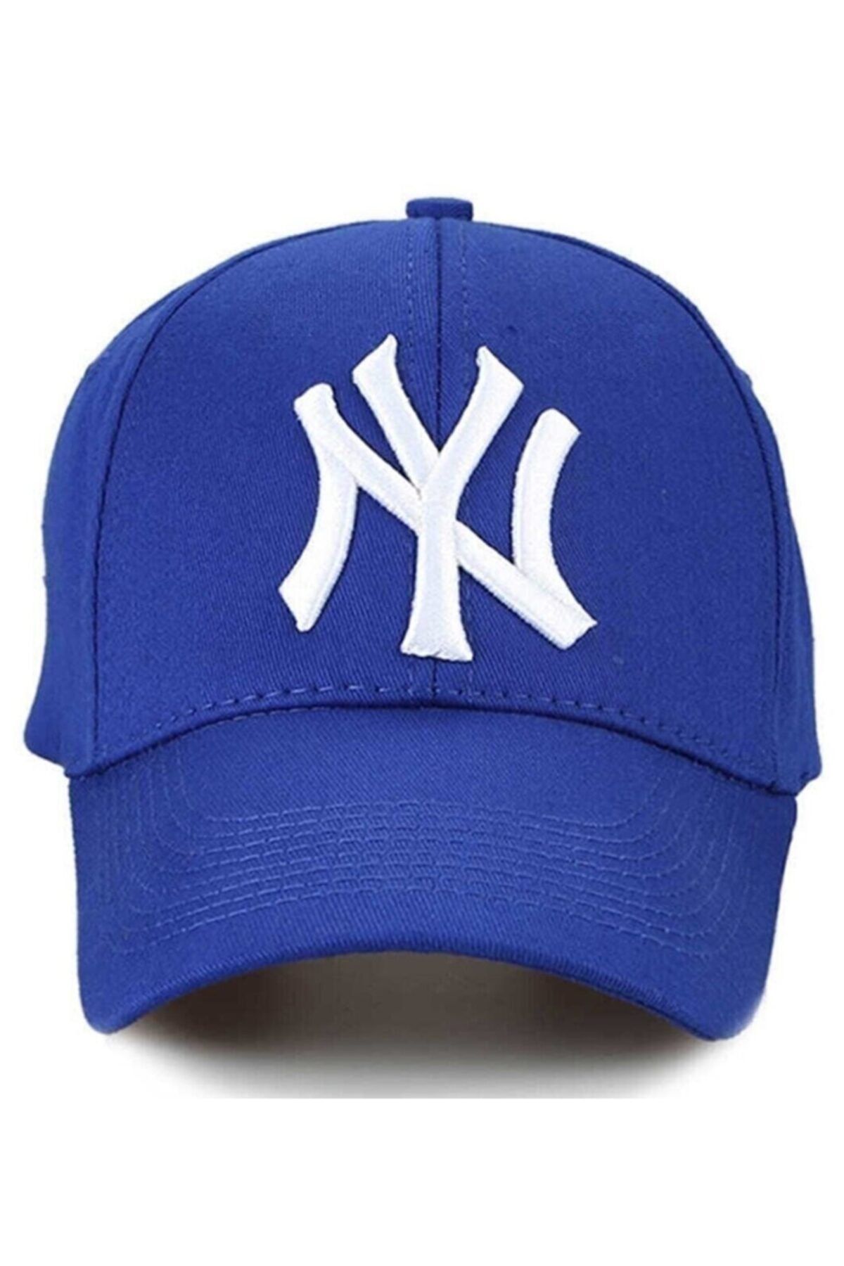 Genel Markalar Ny New York Şapka Unisex Saks Mavi Şapka