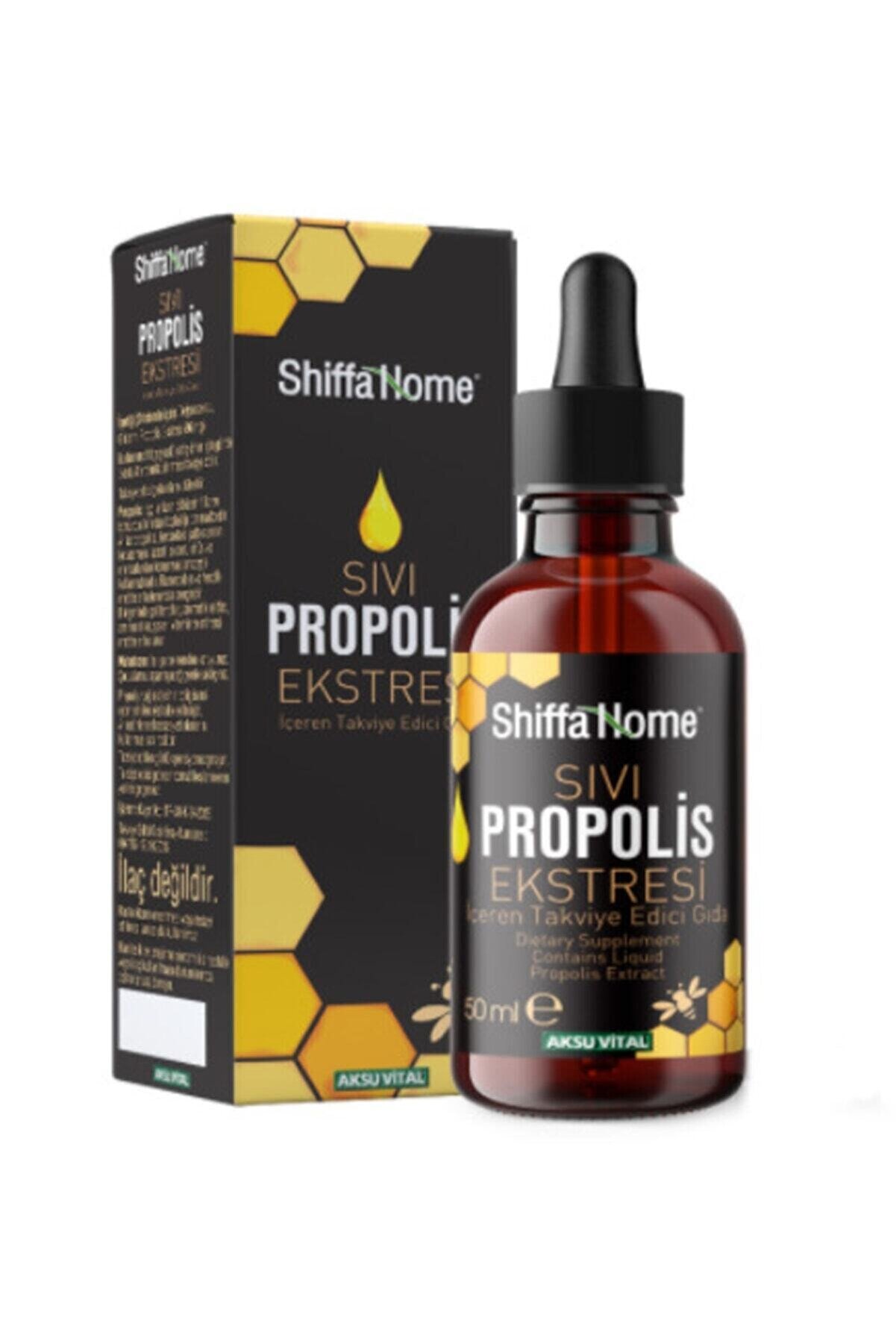 Aksuvital Bitkisel Ürünler Shiffa Home Sıvı Propolis Ekstresi 50 ml