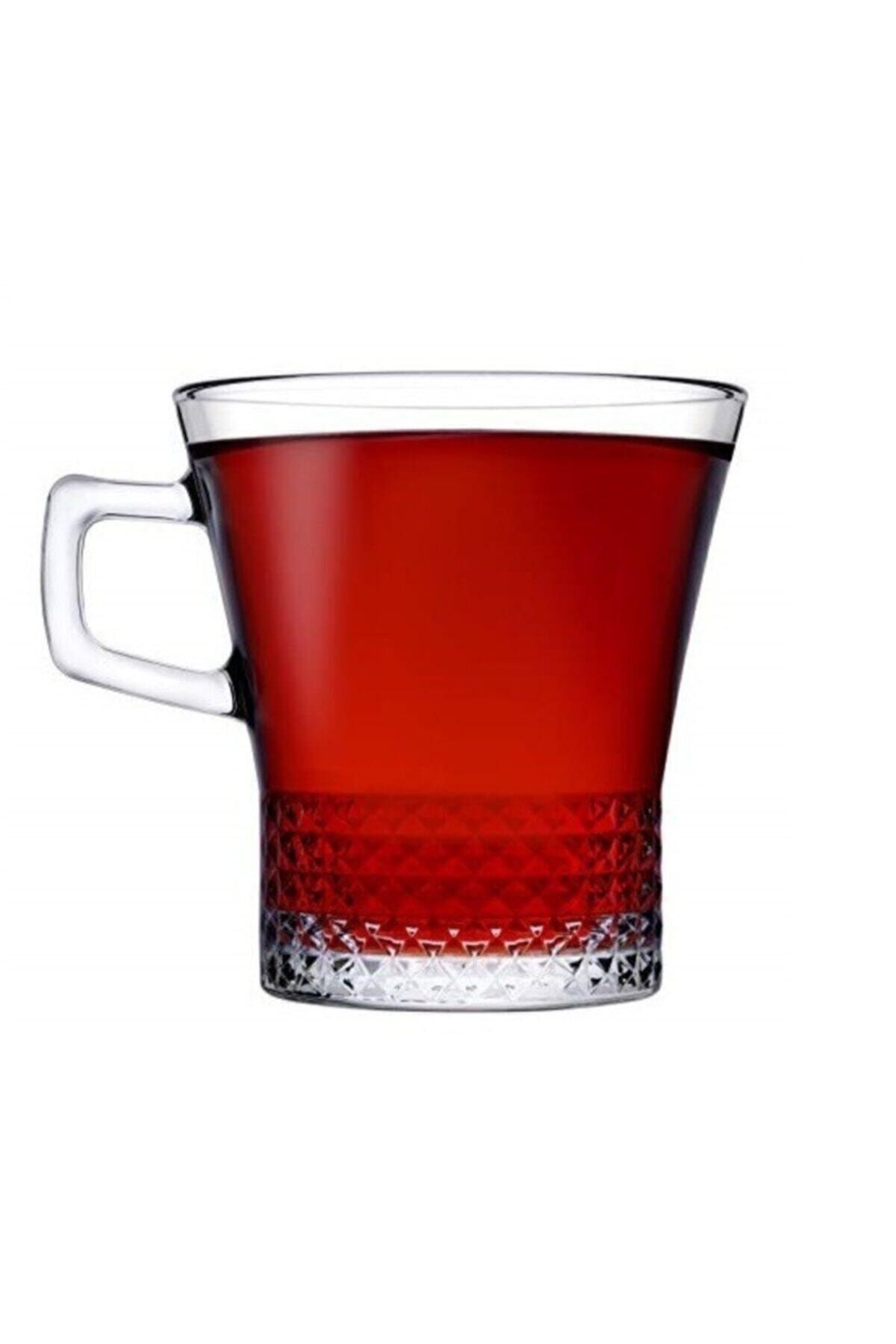 Paşabahçe Kuvars Kulplu Çay Bardağı 250 Cc 2'li 55703