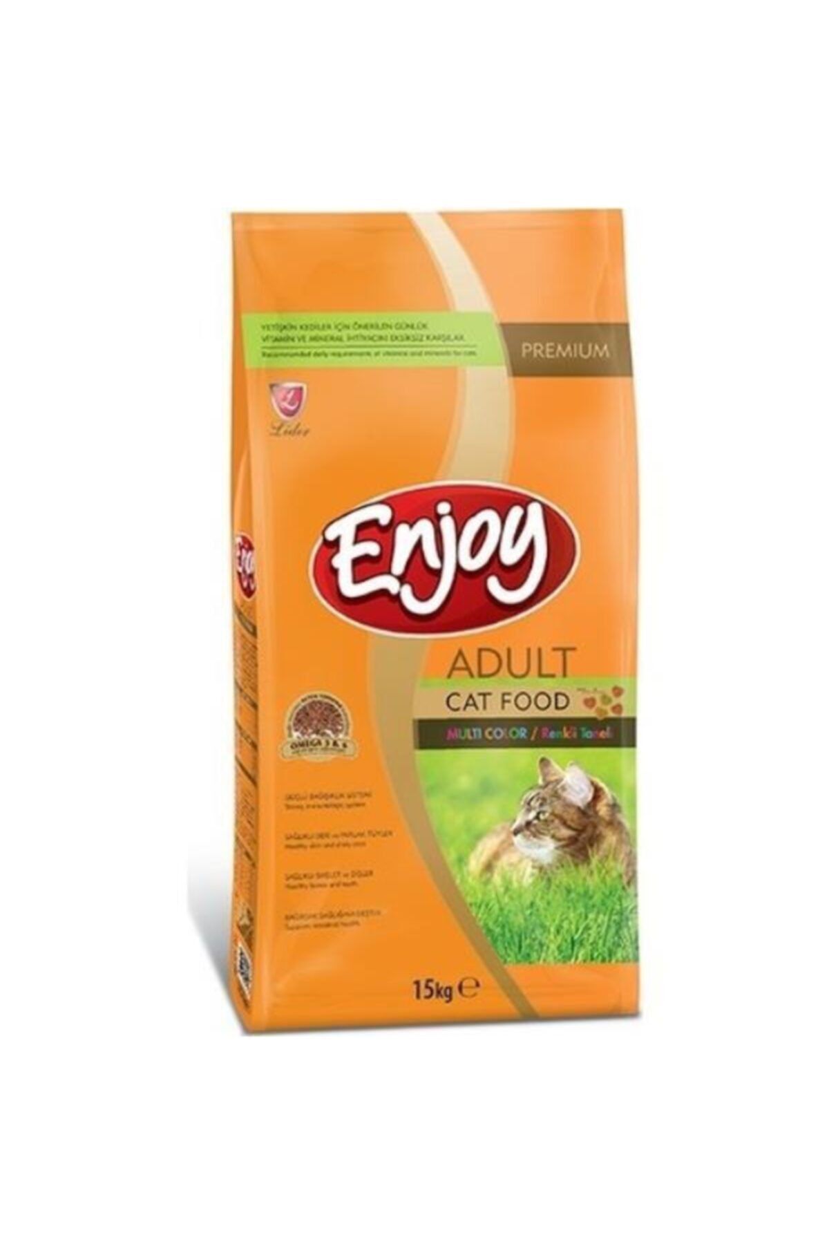 Enjoy Multicolor Renkli Gurme Kedi Maması 15 Kg