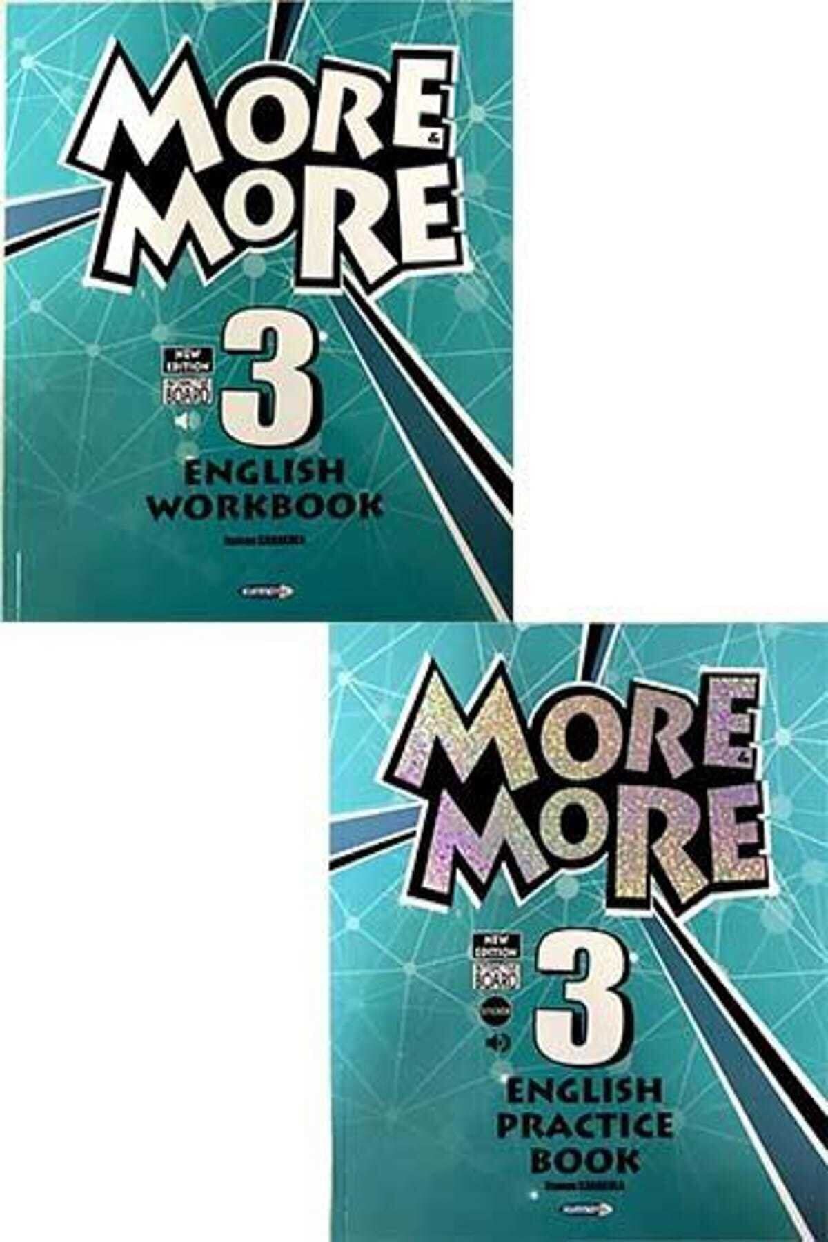 Kurmay Yayınları Kurmay ELT More and More English 3 Practice Book Workbook + 3 Hikaye Kitabı