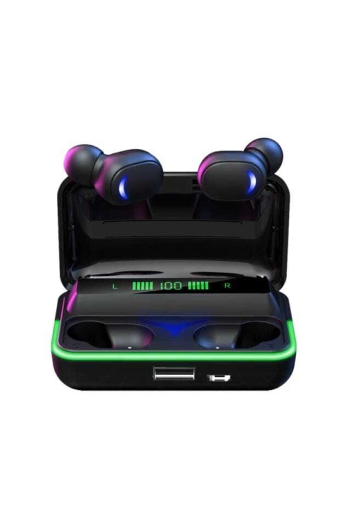 İMEXTECH Çift Dijital Şarj Göstergeli Powerbanklı Basslı Bluetooth Kulaklık E10 Pro