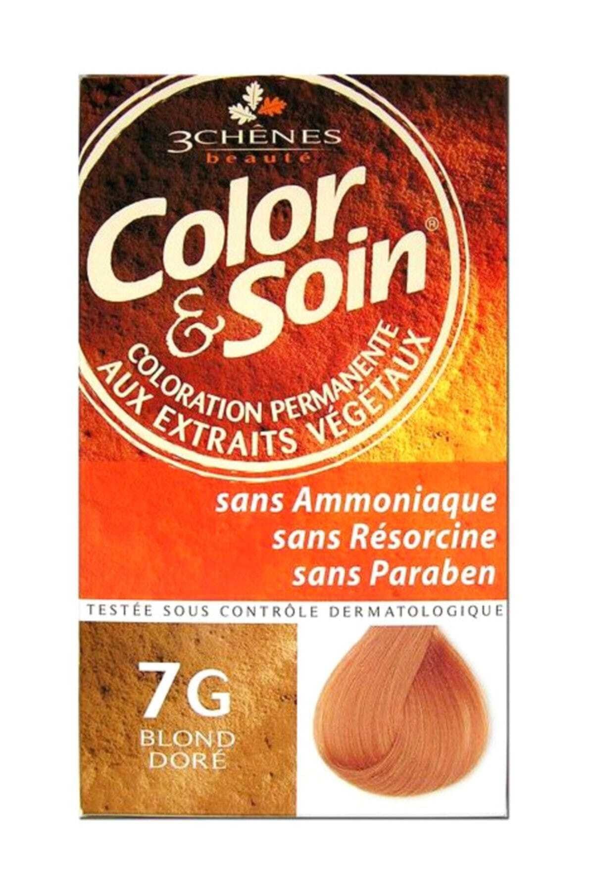 Color Soin Organik Saç Boyası Color&soin 7g Blond Dore Golden Blond Altın Sarısı