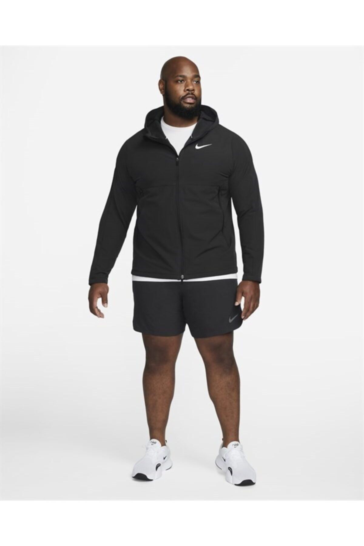 Nike Pro Flex Vent Max Erkek Su Geçirmez Sweat Ceket Cu7346-010 V2