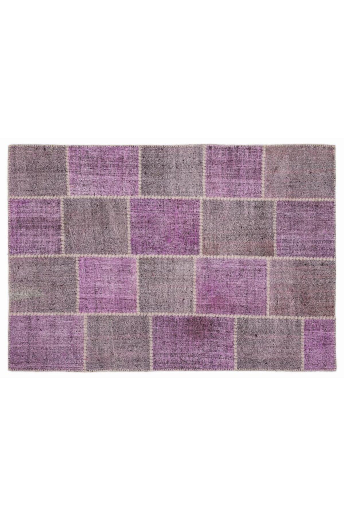 Apex El Dokuması Patchwork Vintage Yün-pamuk Renkli Halı 1012 160 X 230 Cm