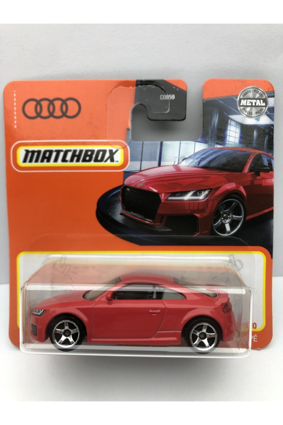 Matchbox (2022) 2019 Audi Tt Rs Coupe Red 1:64 Ölçek 49/100