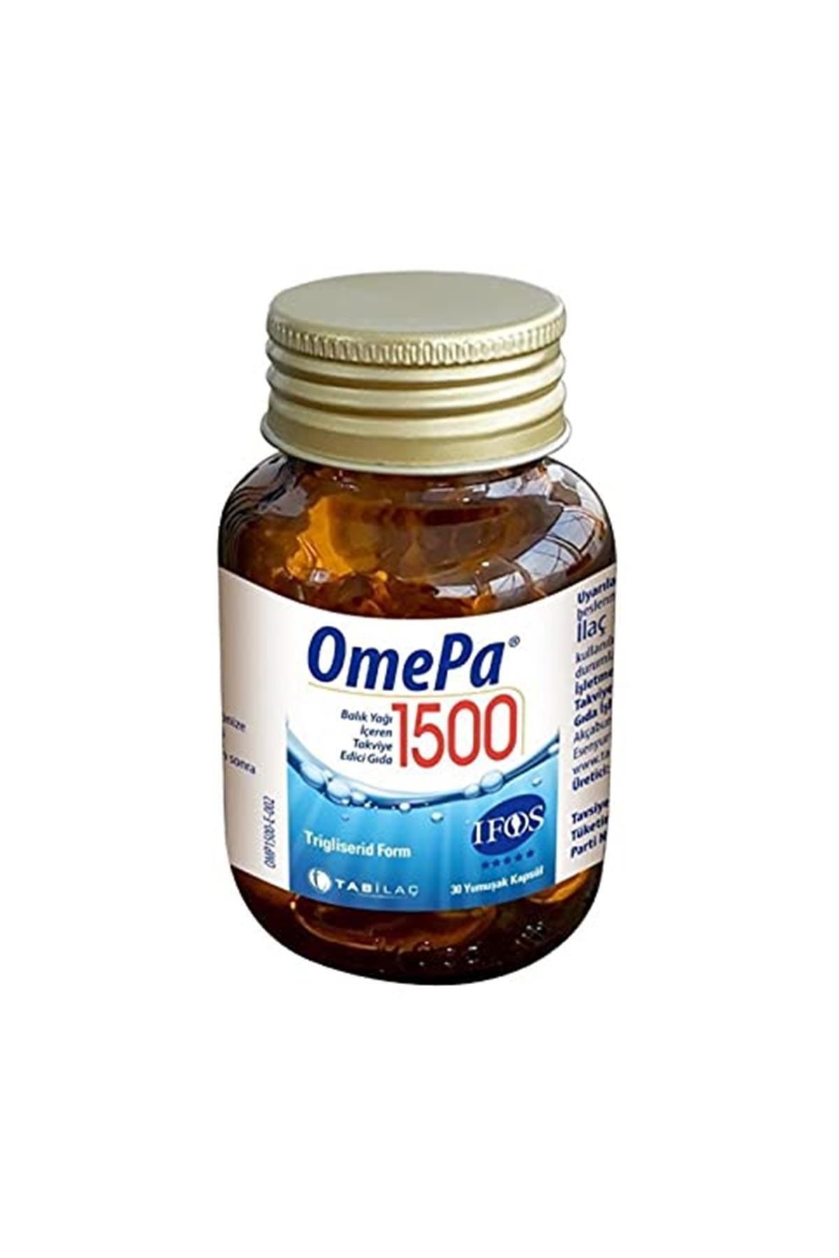 Omepa Omepa 1500 30 Yumusak Kapsül ( Balık Yağı Içeren Takviye Edici Gıda )
