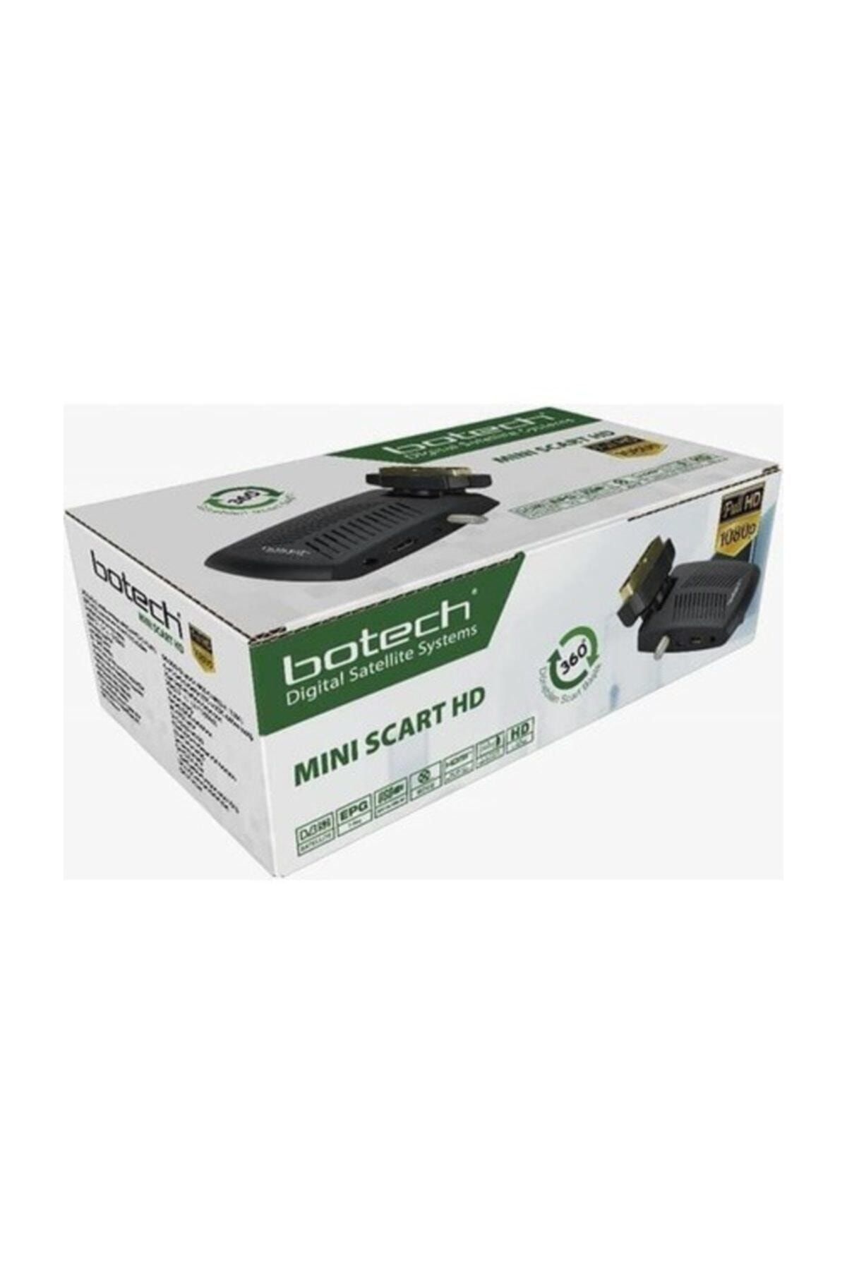 Botech Mini Hd Scart Uydu Alıcısı Hem Hd Hemde Ldc Hemde Tuplu Tv Uyumlu