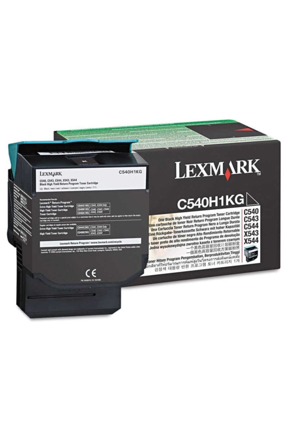 Lexmark C540 C540h1kg Siyah Toner 2.500 Sayfa