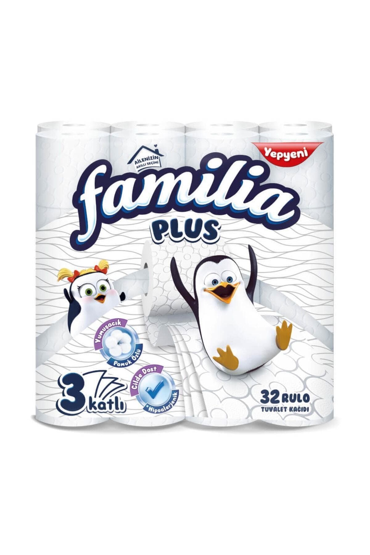Familia Plus 32 Rulo Tuvalet Kağıdı 3 Katlı