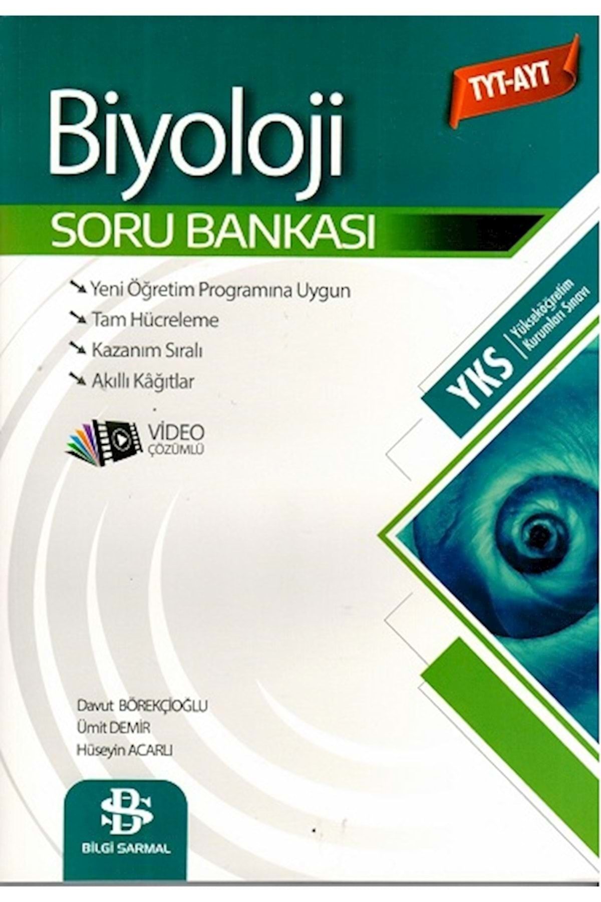Bilgi Sarmal Yayınları Bilgi Sarmal Tyt Ayt Biyoloji Soru Bankası