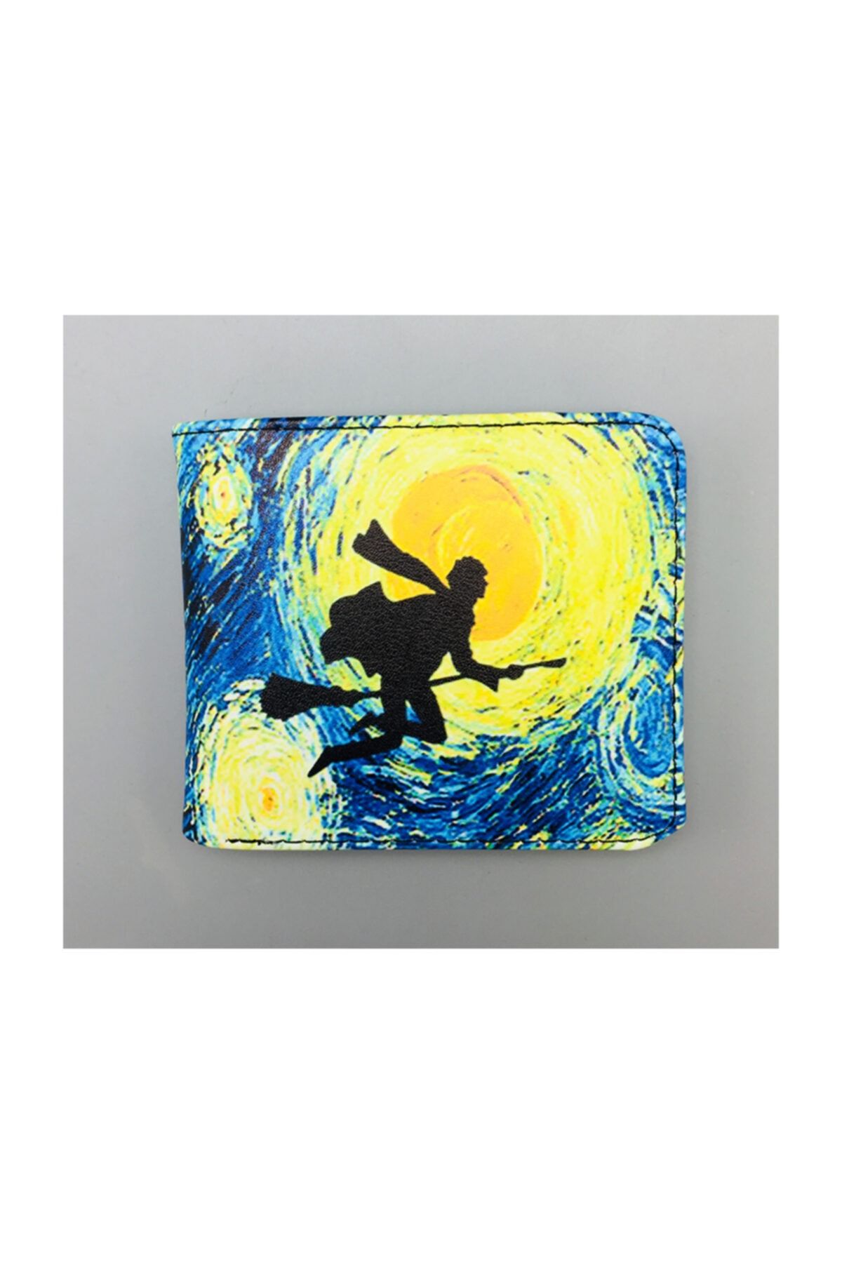 Köstebek Art - Harry Potter - Van Gogh - The Starry Night Erkek Cüzdan
