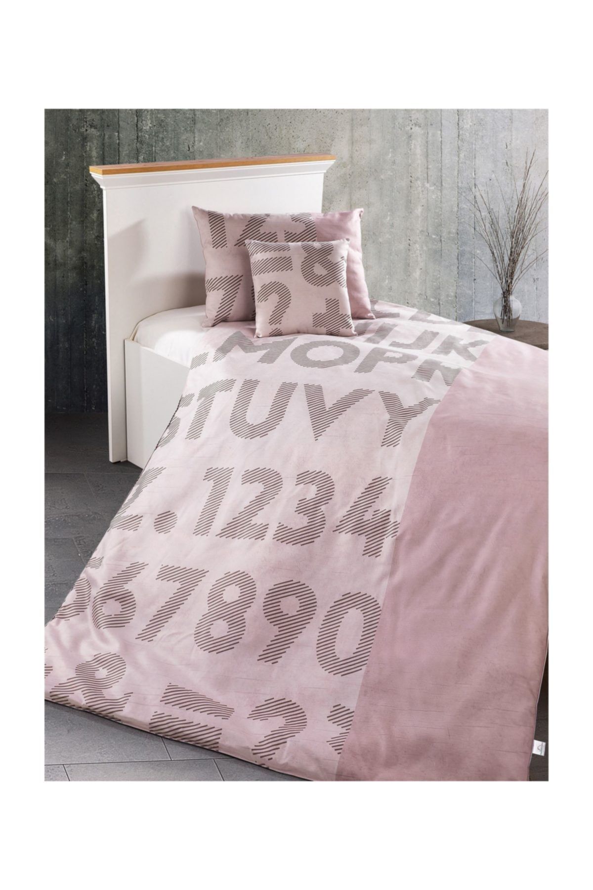 Kanz Pink Type Genç Uyku Seti 160x230 cm
