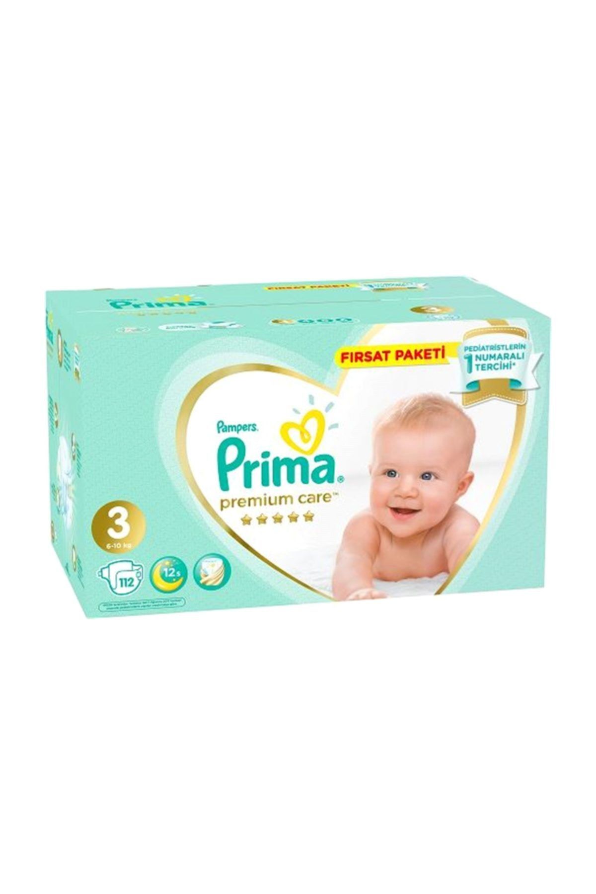 Prima Bebek Bezi Premium Care 3 Beden 112 Adet Midi