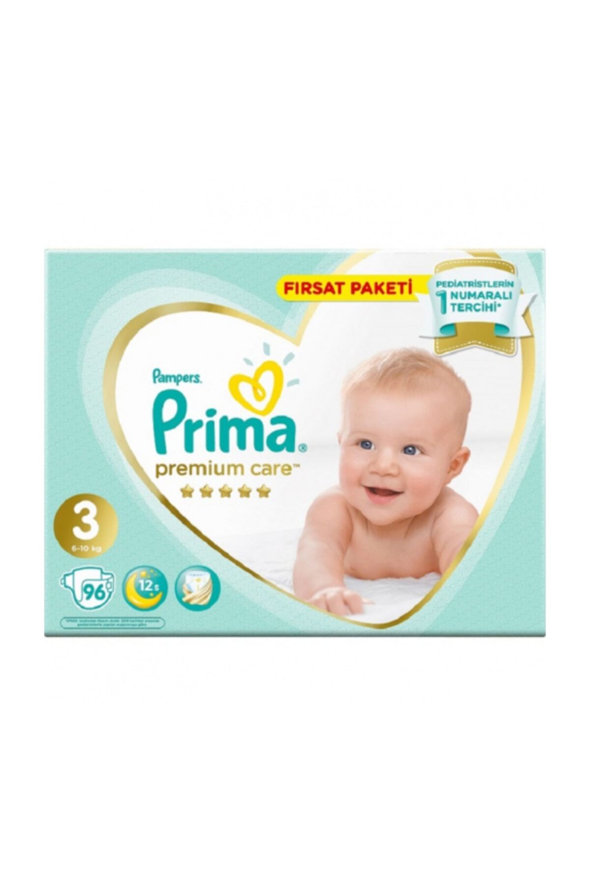 Prima Bebek Bezi Premium Care 3 Beden 96 Adet Junior Fırsat Paket