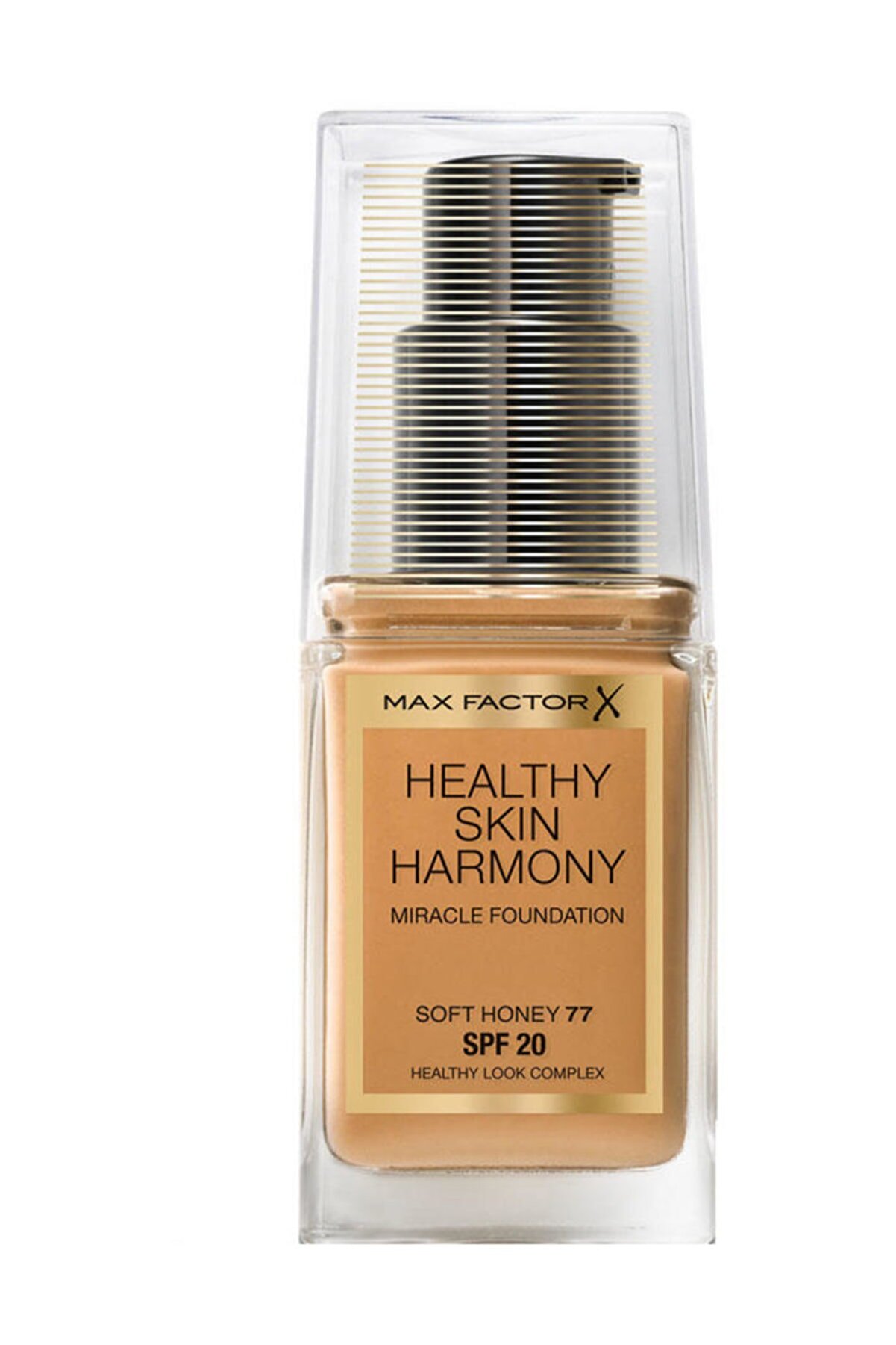Max Factor Fondöten - Healthy Skin Harmony Miracle Foundation No: 77 Soft Honey 8005610433486