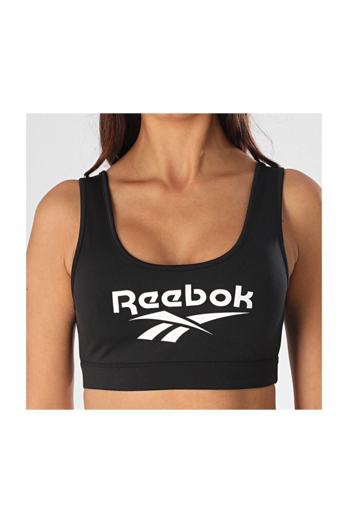 Reebok Kadın  Classic Vector  Sporcu Büstiyeri Siyah Fj3302