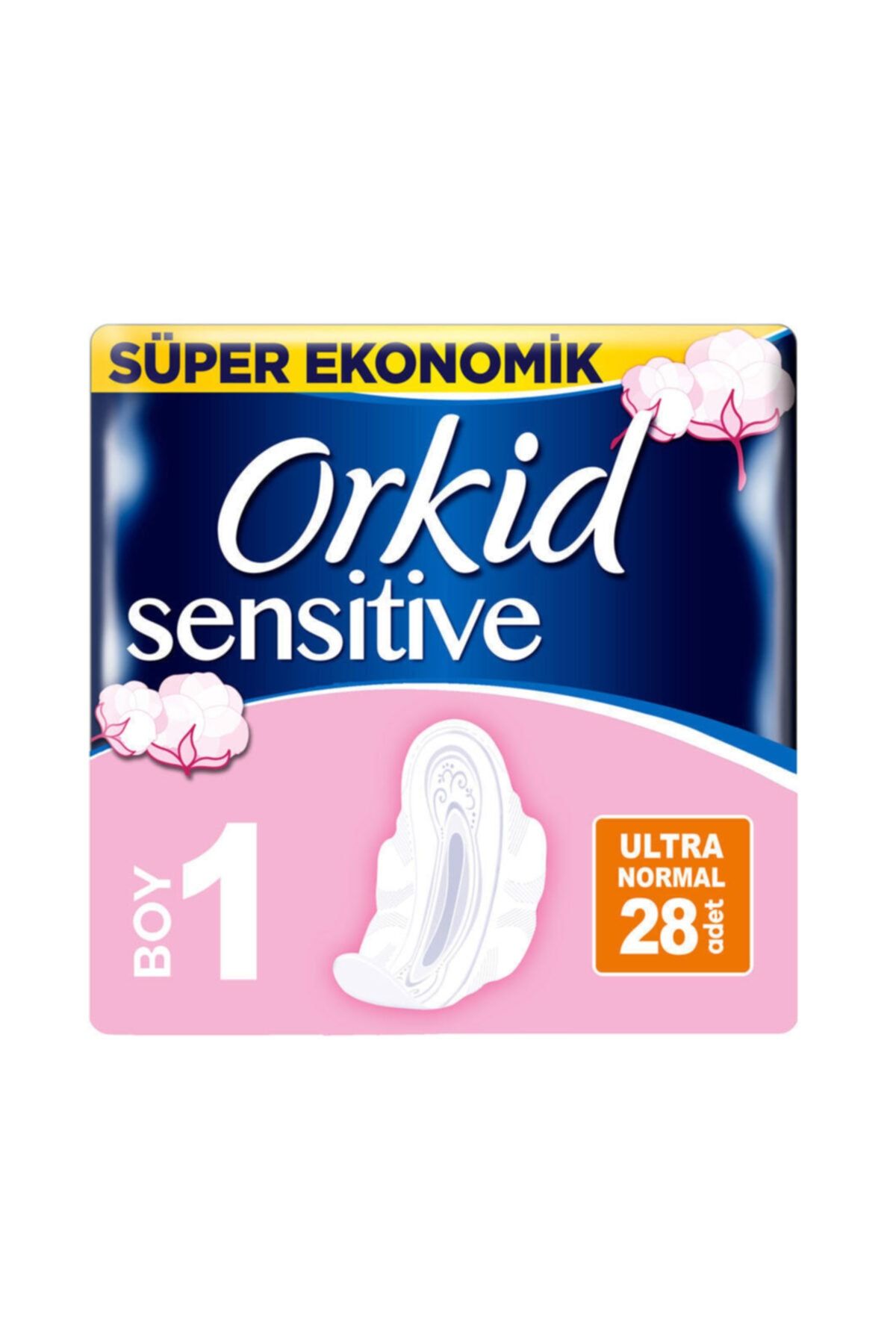 Orkid Sensitive Hijyenik Ped Normal Süper Ekonomik Paket