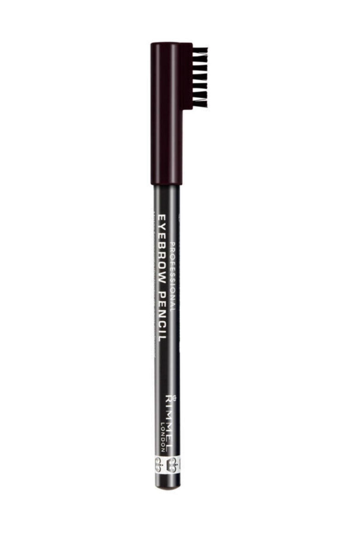 Rimmel London Kaş Kalemi - Professional Eyebrow Pencil Black Brown 5012874026883