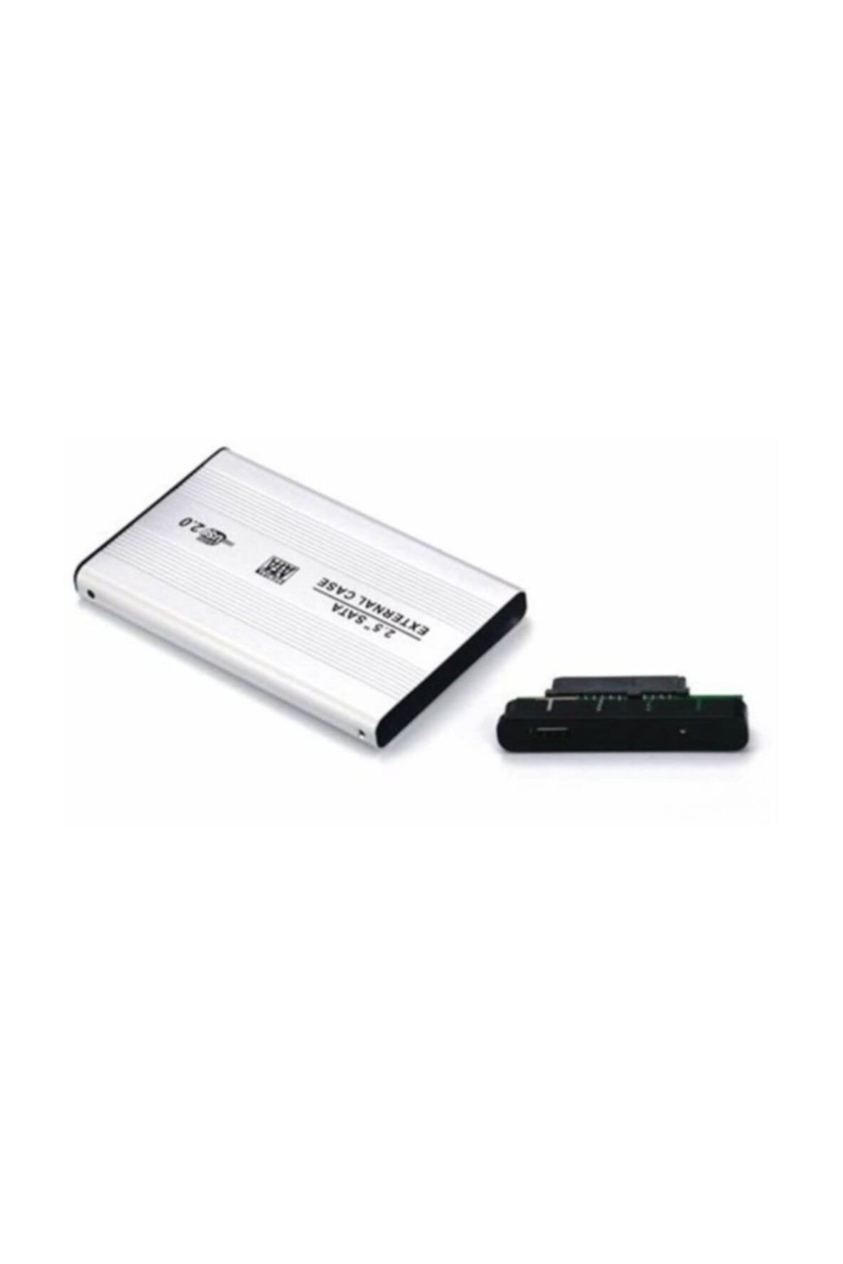 Everest Hytech HY-HDC20 2.5" USB 2.0 Sata Silver Harddisk Kutusu