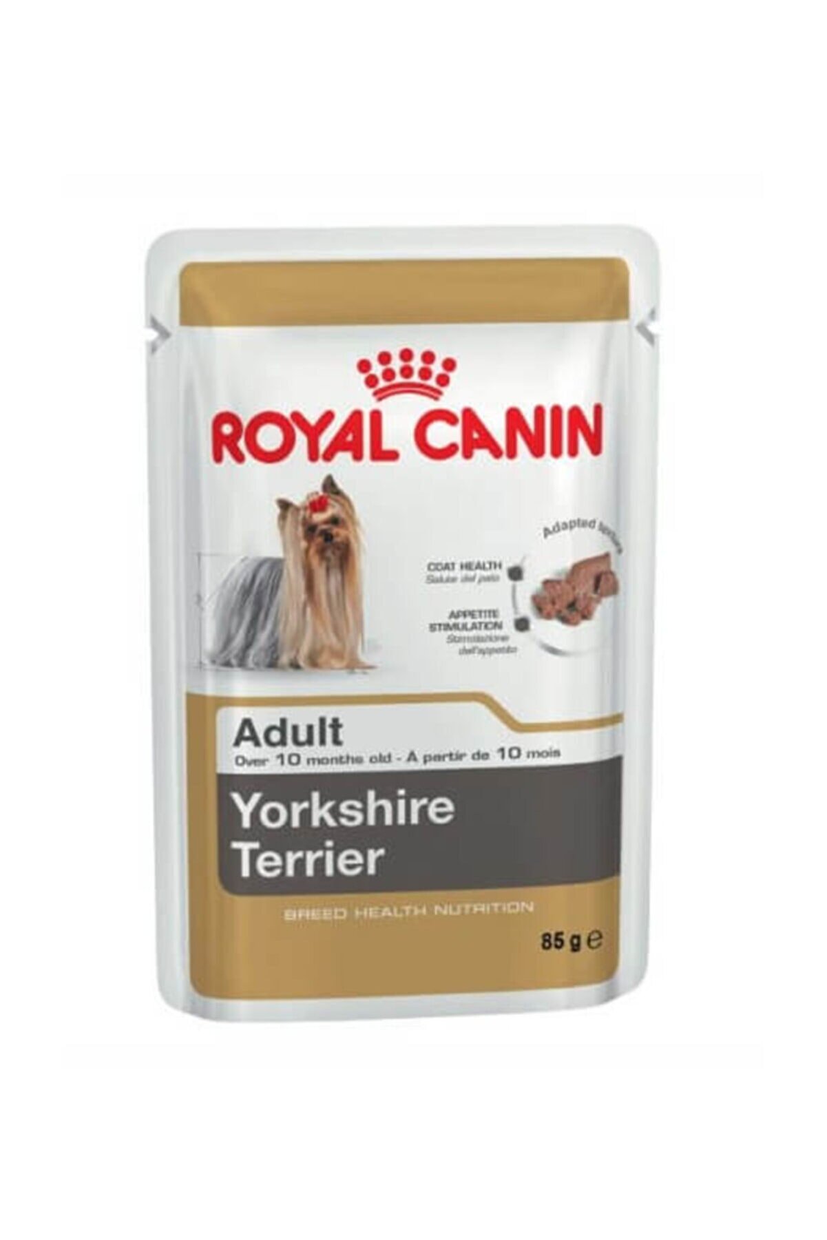 Royal Canin Yorkshire Terrier Yetişkin Köpek Konservesi 85grx6 Adet
