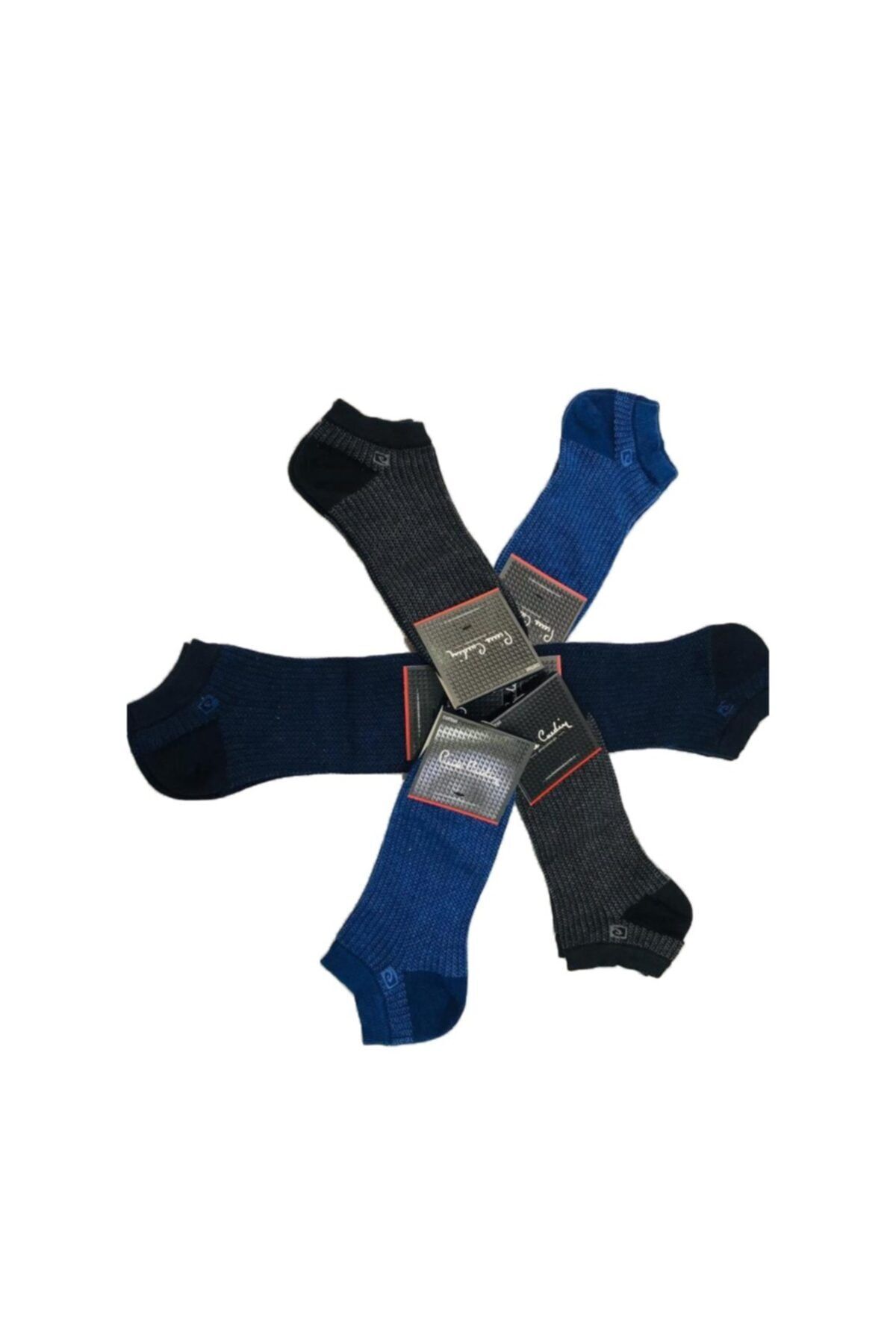 Pierre Cardin Erkek 6'lı Karışık Renk Pamuk Patik Çorap