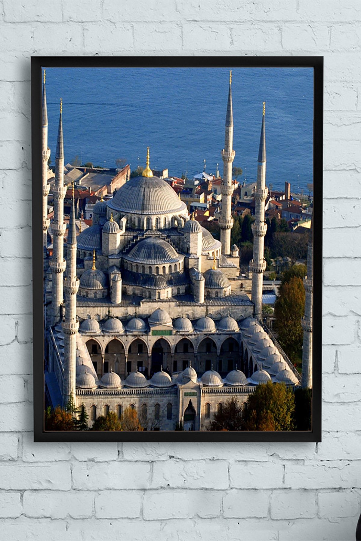 Postermanya Sultan Ahmet Camii Çerçeveli Tablo 2 (21x30cm)
