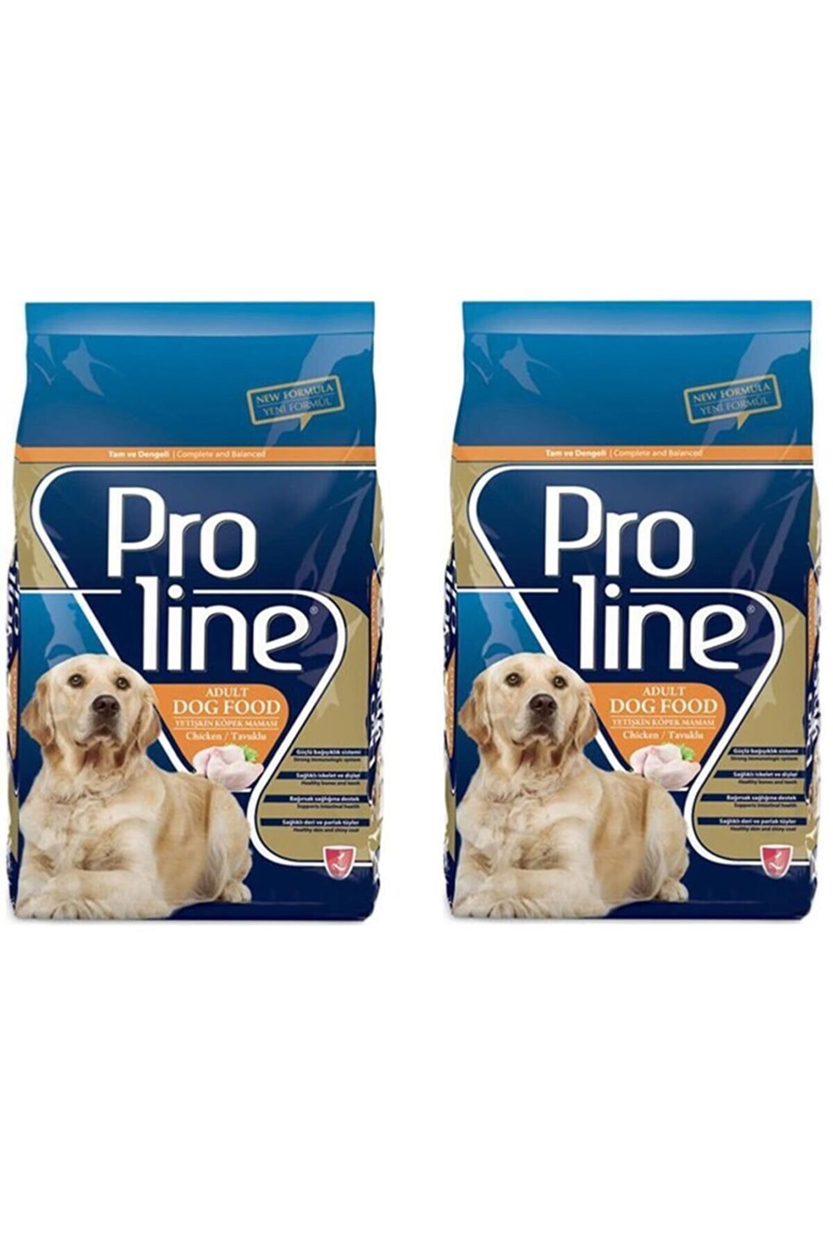 Pro Line Tavuklu Pirinçli Yetişkin Köpek Maması 3 Kg 2 Adet