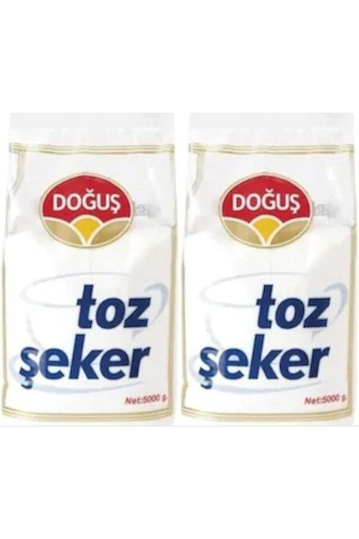 Doğuş Toz Şeker 5 Kg  2 Adet